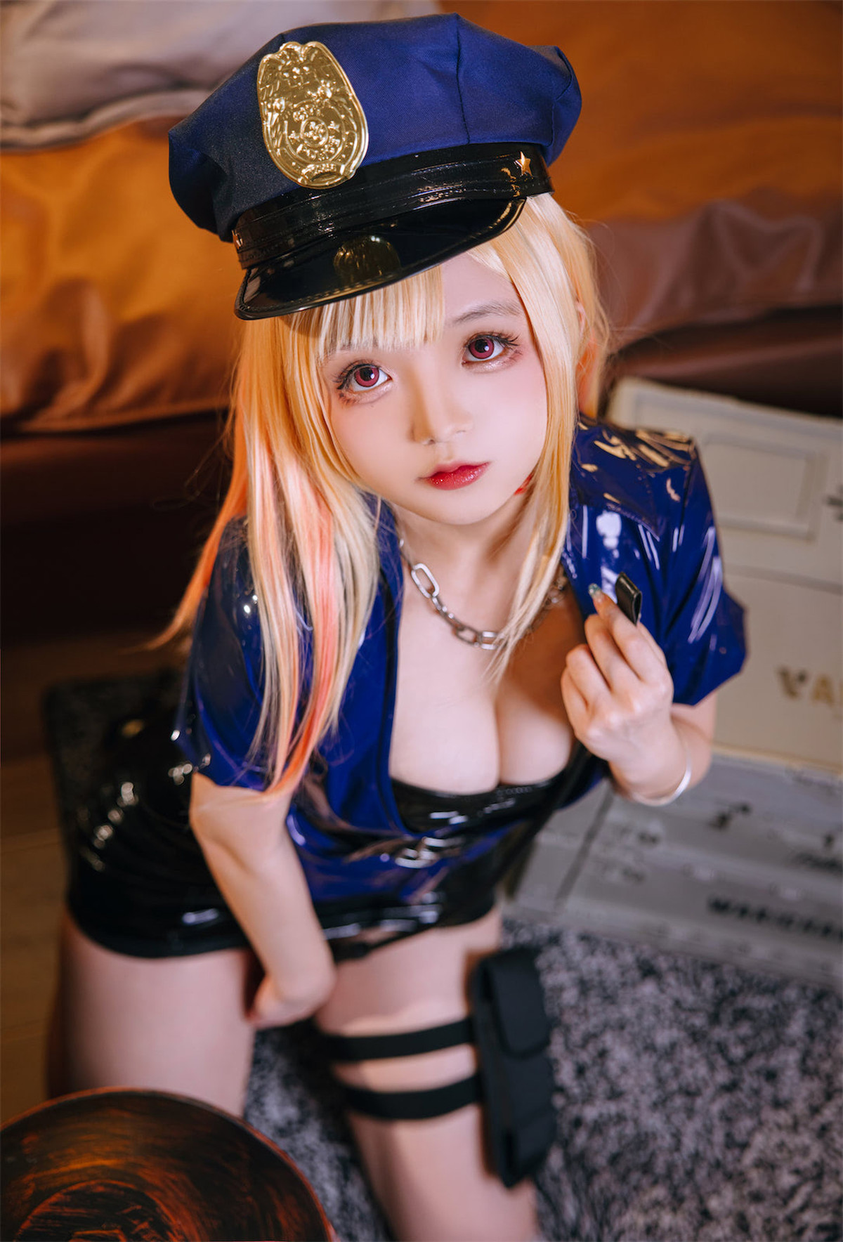 Cosplay 日奈娇 喜多川海梦女警 [71P]