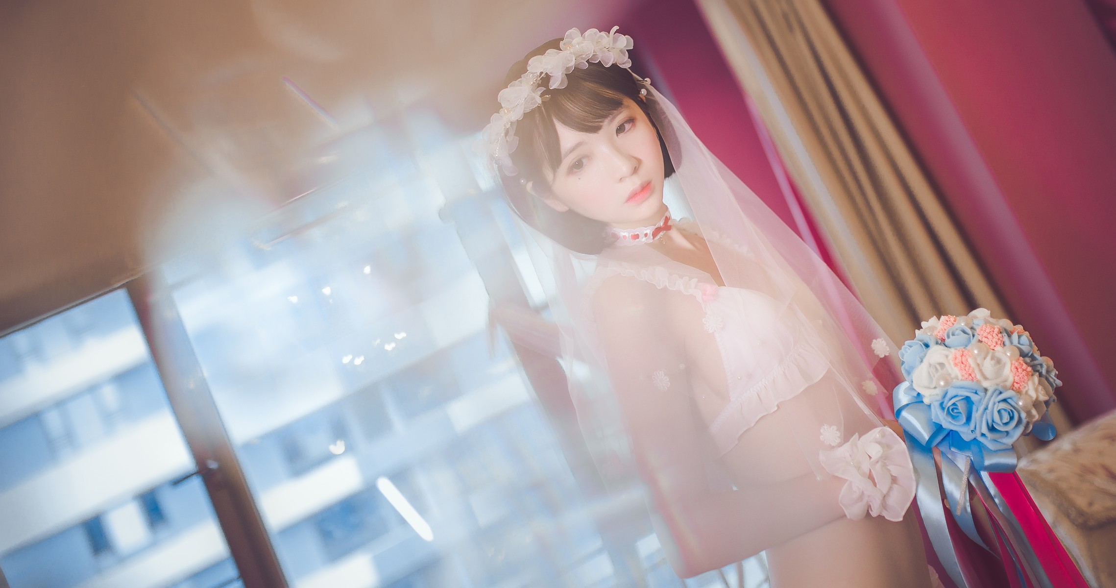 Cosplay 疯猫ss 梦中的婚礼 [49P]