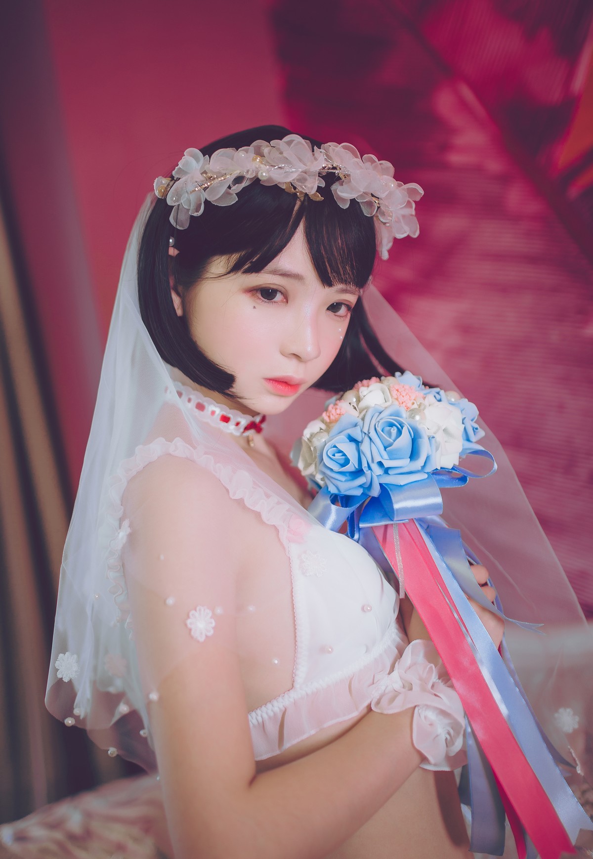 Cosplay 疯猫ss 梦中的婚礼 [49P]