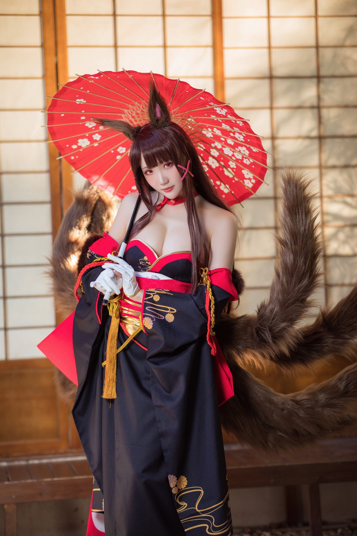 Cosplay 瓜希酱 赤城 Akagi [32P]