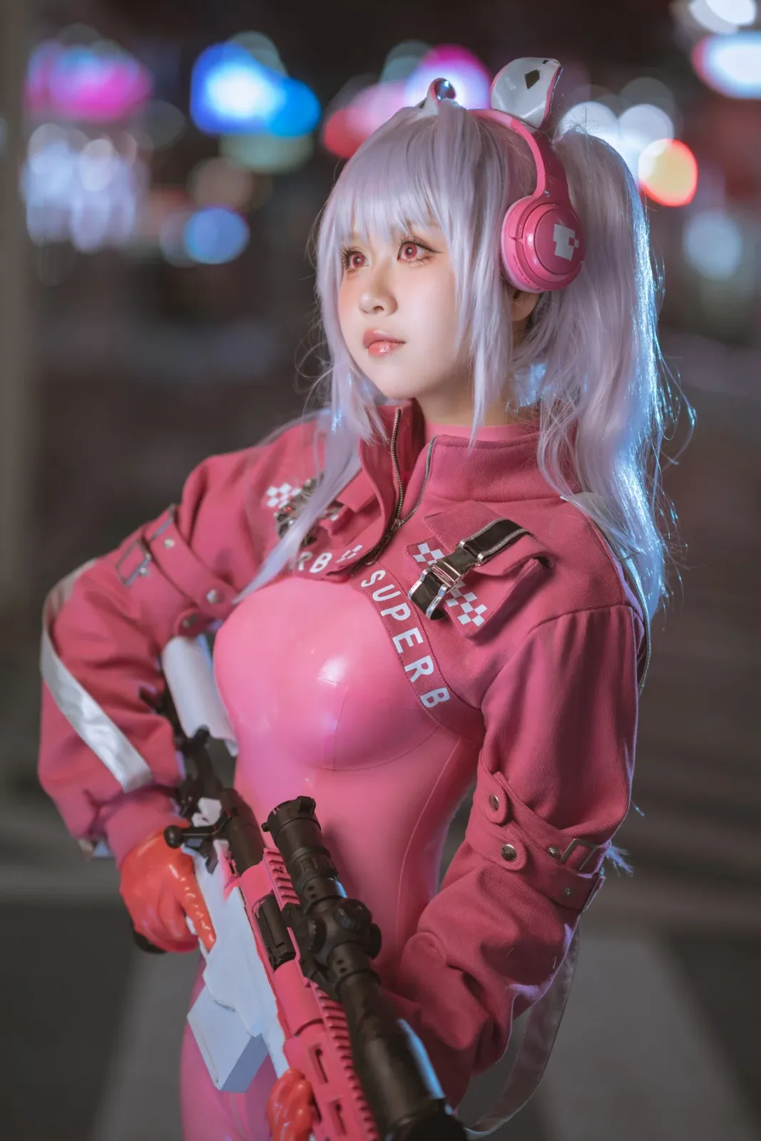 阳光美少女萌芽儿o0爱丽丝主题户外性感粉红连体衣紧身秀凹凸身材撩人诱惑写真 [108P]