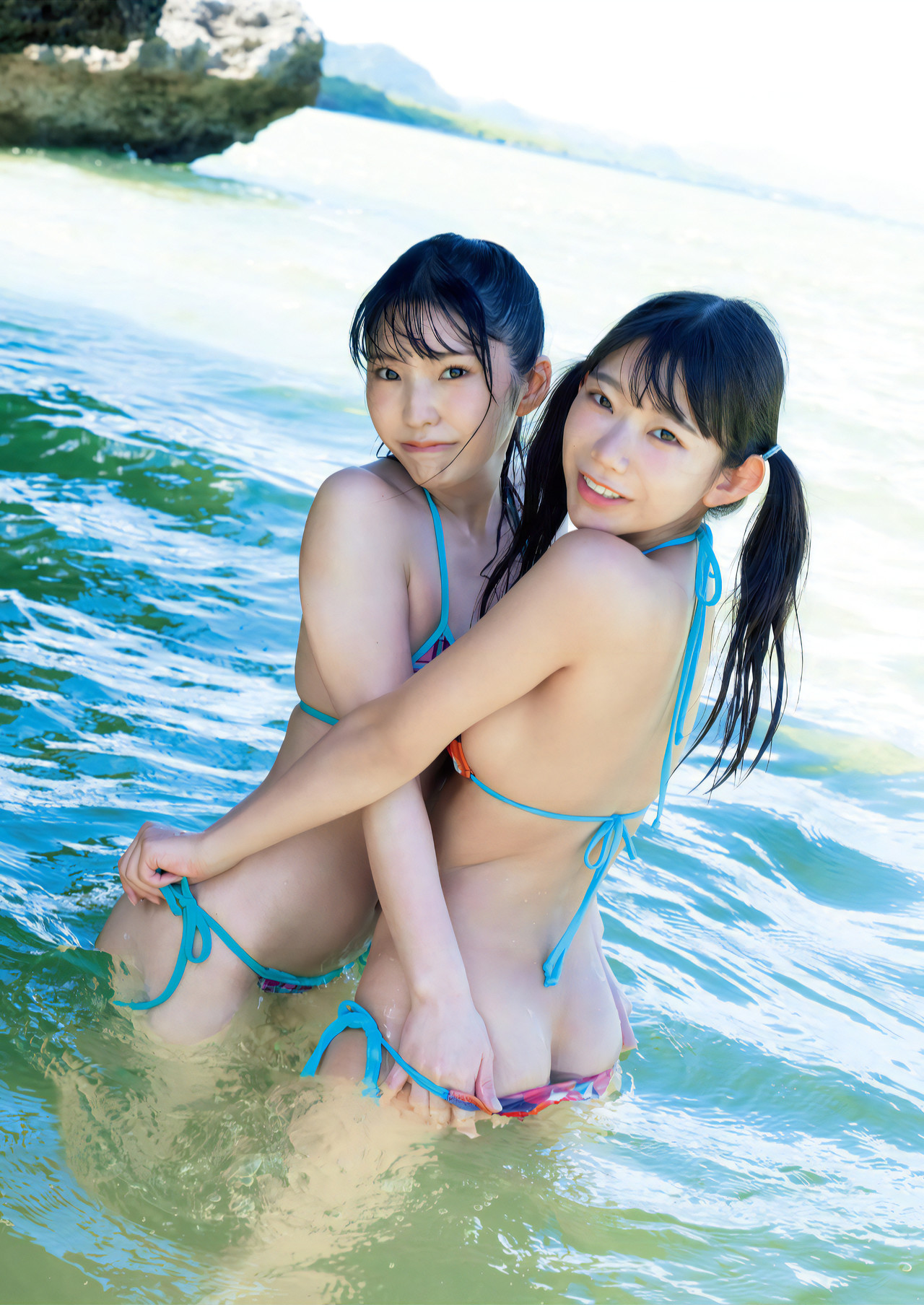 長澤茉里奈×長澤聖愛, 写真集 「Wpocchi」 Set.04 [35P]