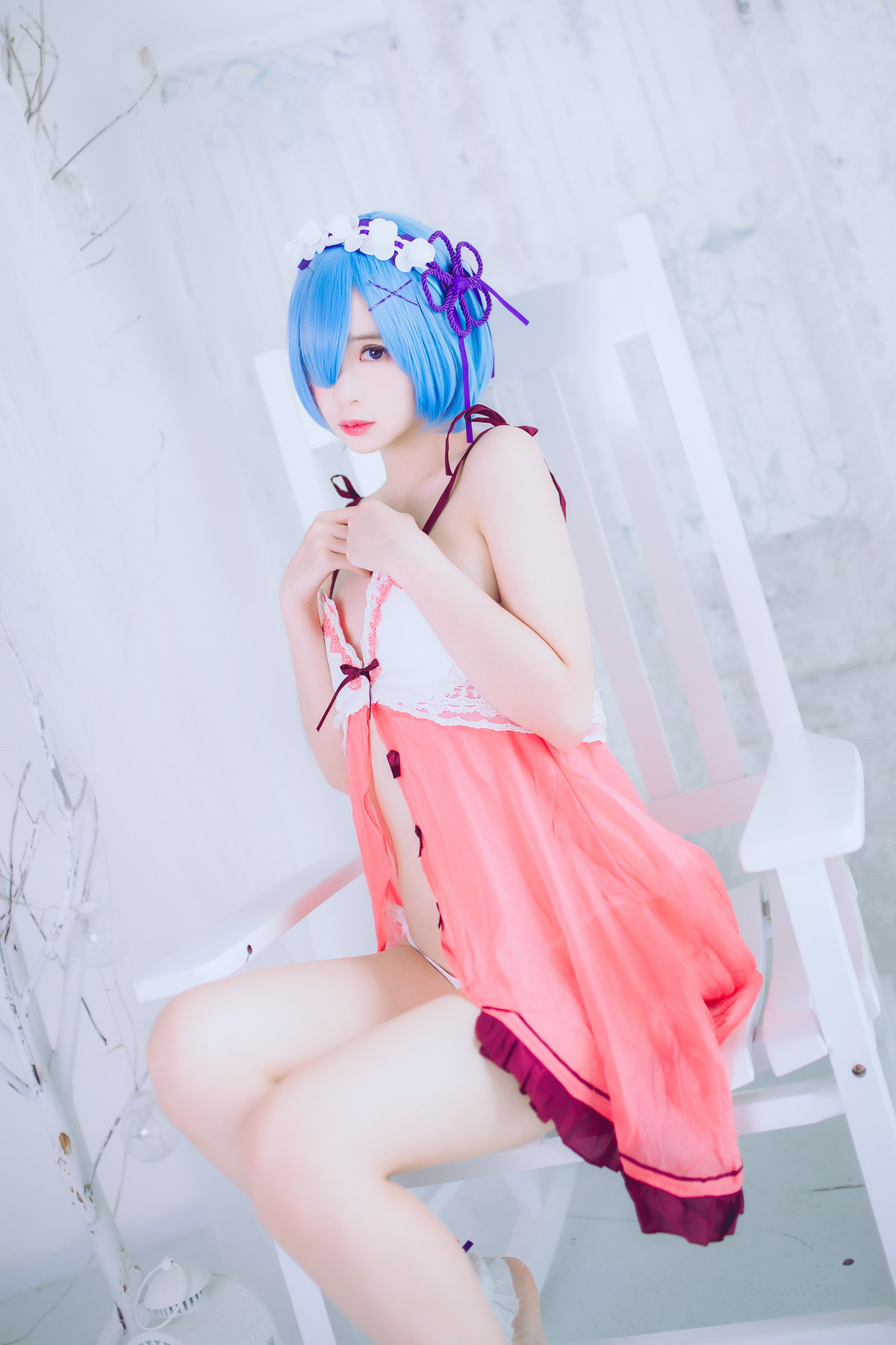 Cosplay 疯猫ss 蕾姆 [42P]