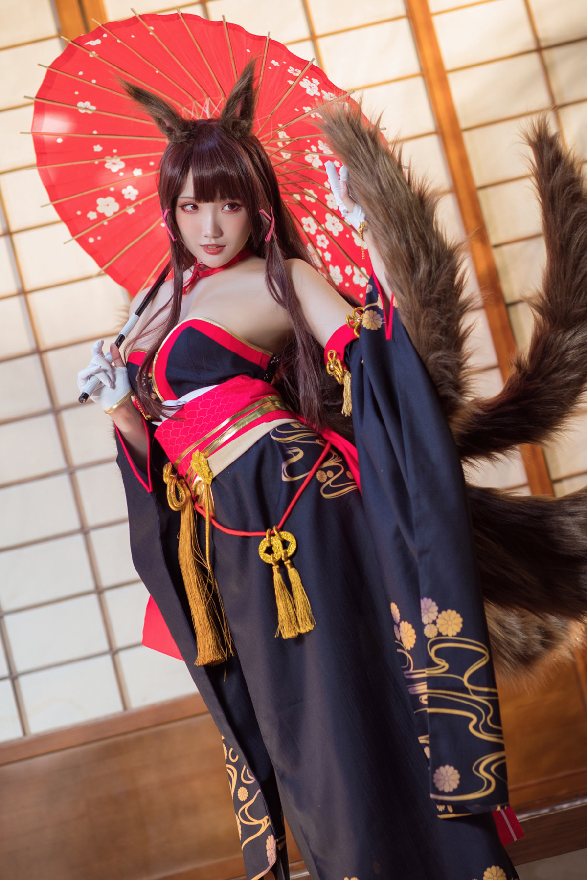 Cosplay 瓜希酱 赤城 Akagi [32P]