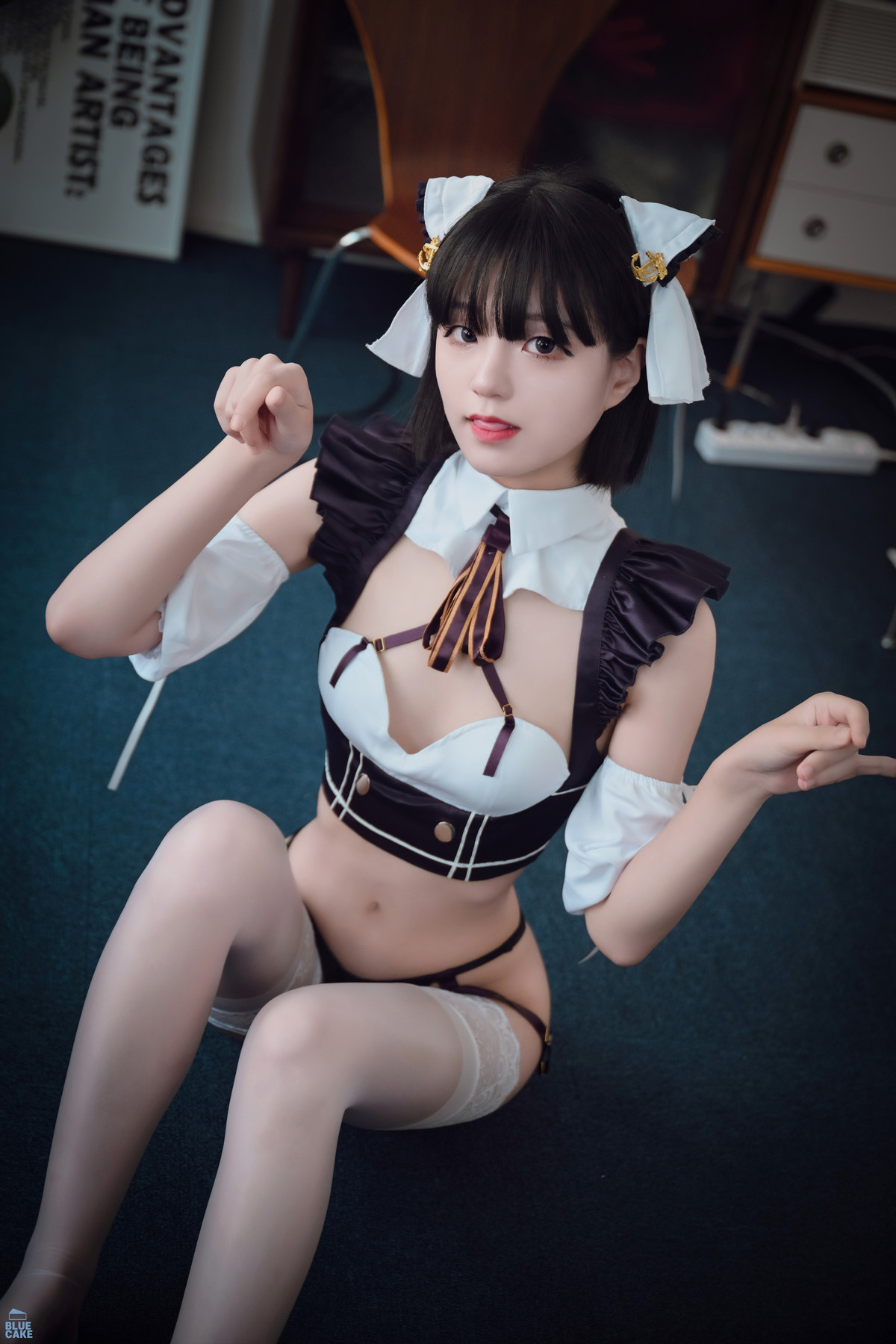 Jeong Jenny 정제니, [BLUECAKE] Maid Cosplay Set.03 [42P]