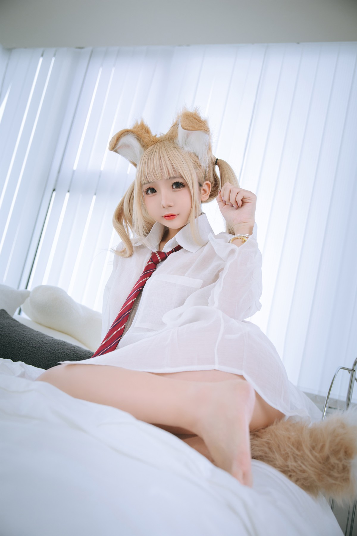 Cosplay 日奈娇 衬衫小狗 Set.01 [50P]