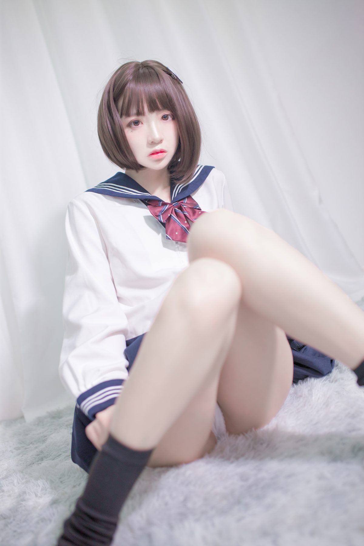 Coser@疯猫ss – 居家JK