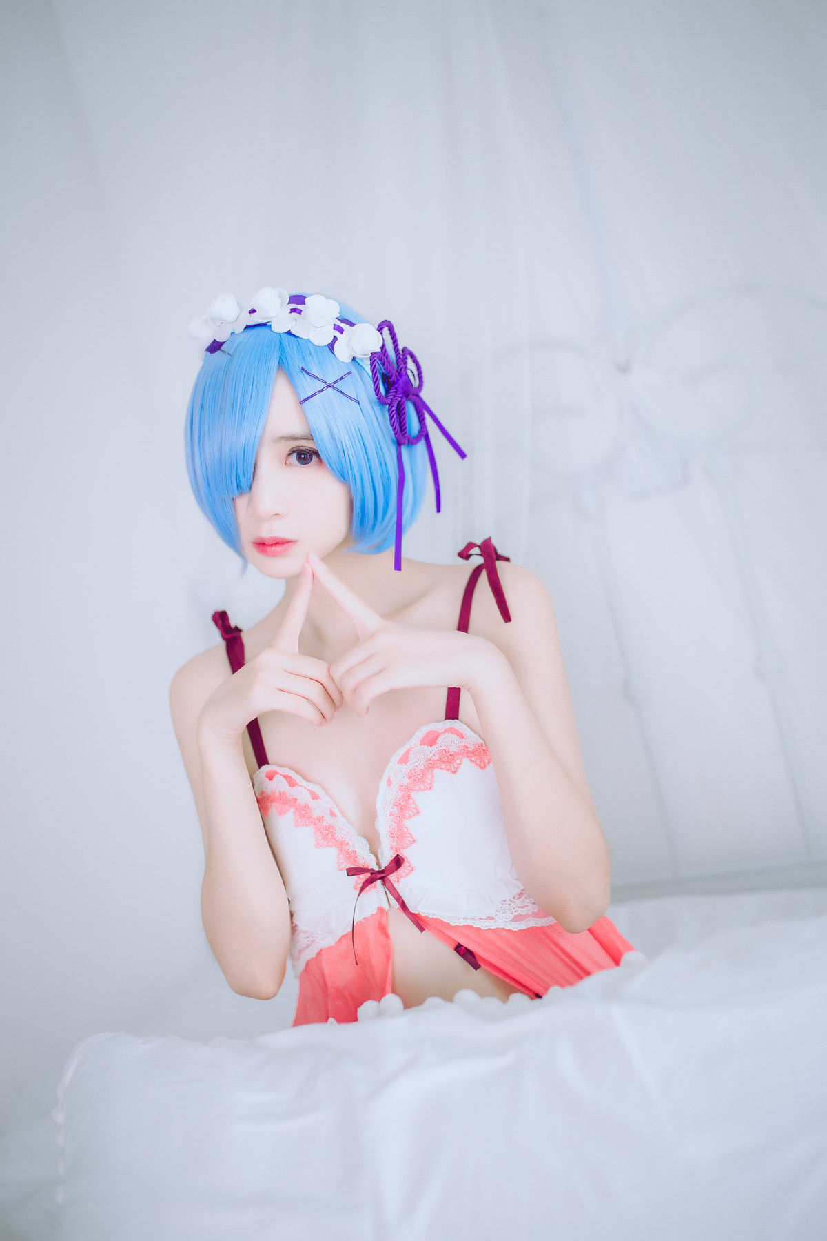 Cosplay 疯猫ss 蕾姆 [42P]