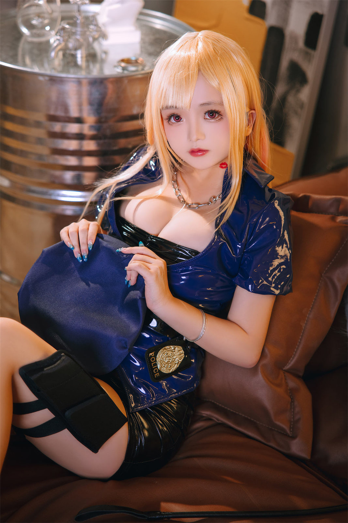 Cosplay 日奈娇 喜多川海梦女警 [71P]