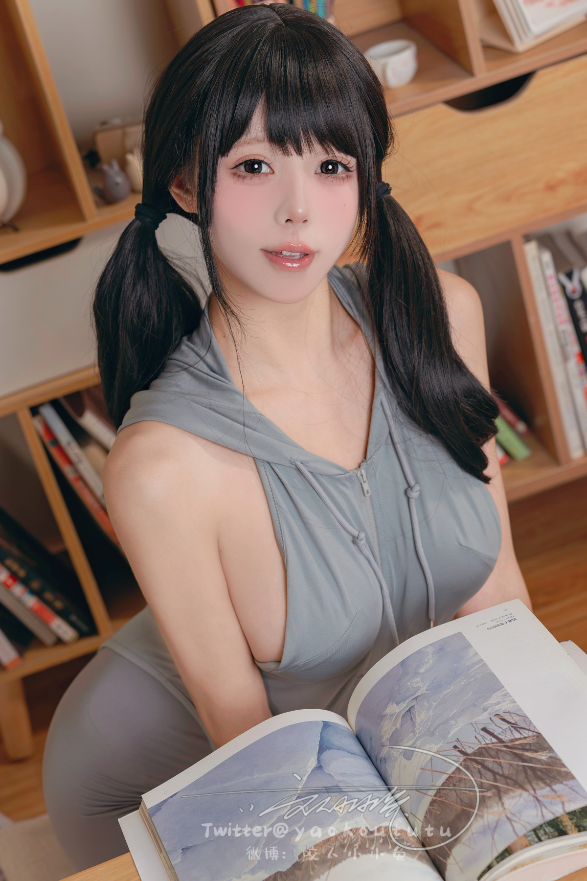 Cosplay 黏黏团子兔 小灰兔 Gray Rabbit [42P]