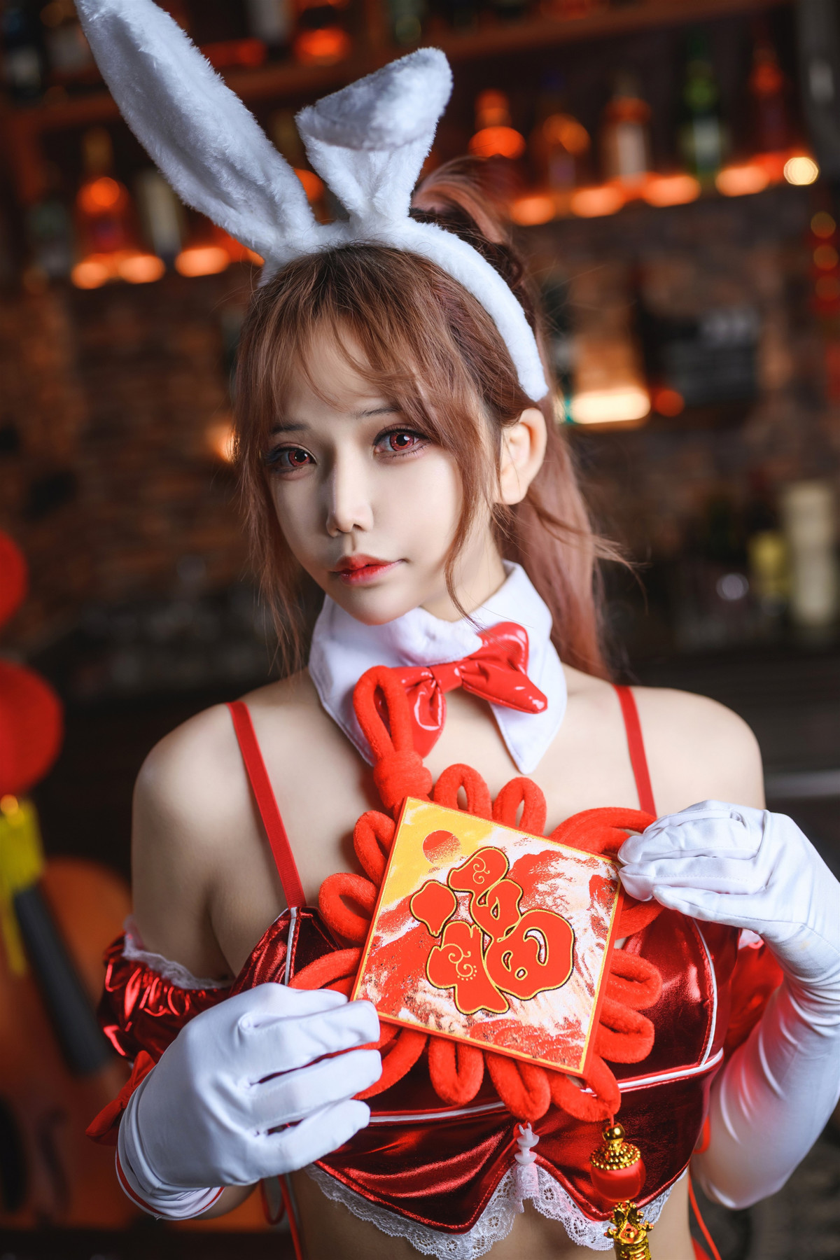 Cosplay 抱走莫子aa 兔色撩人 Rabbit [56P]