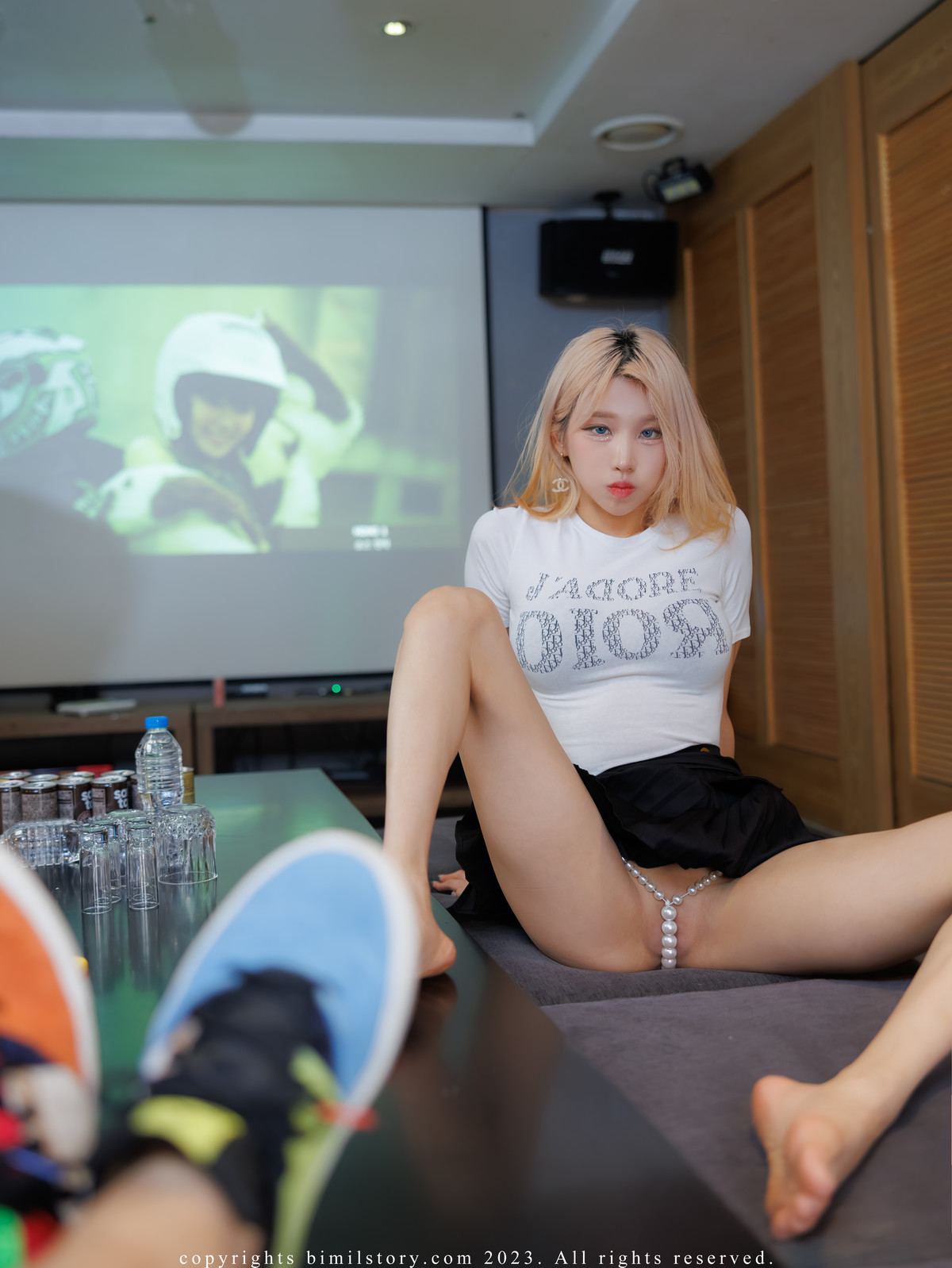 Taeri 태리, [Bimilstory] Karaoke Girl Bead Panty [139P]