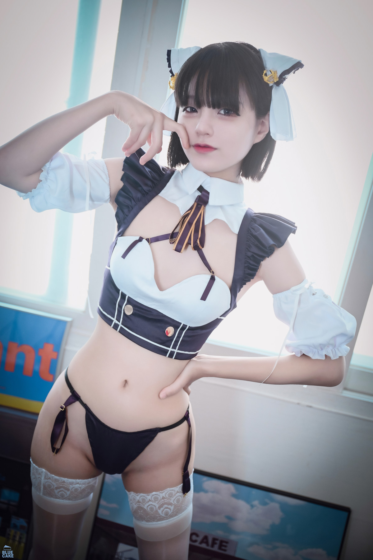 Jeong Jenny 정제니, [BLUECAKE] Maid Cosplay Set.01 [42P]