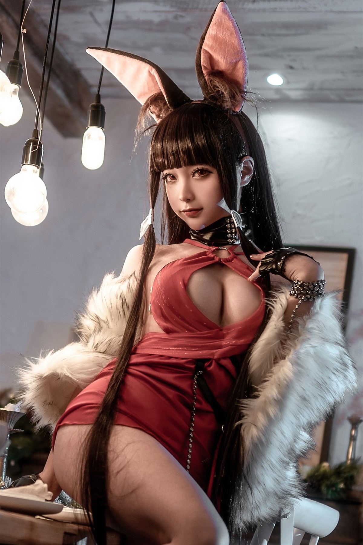 Cosplay 蠢沫沫Chunmomo Akagi Ruby Laced [40P]