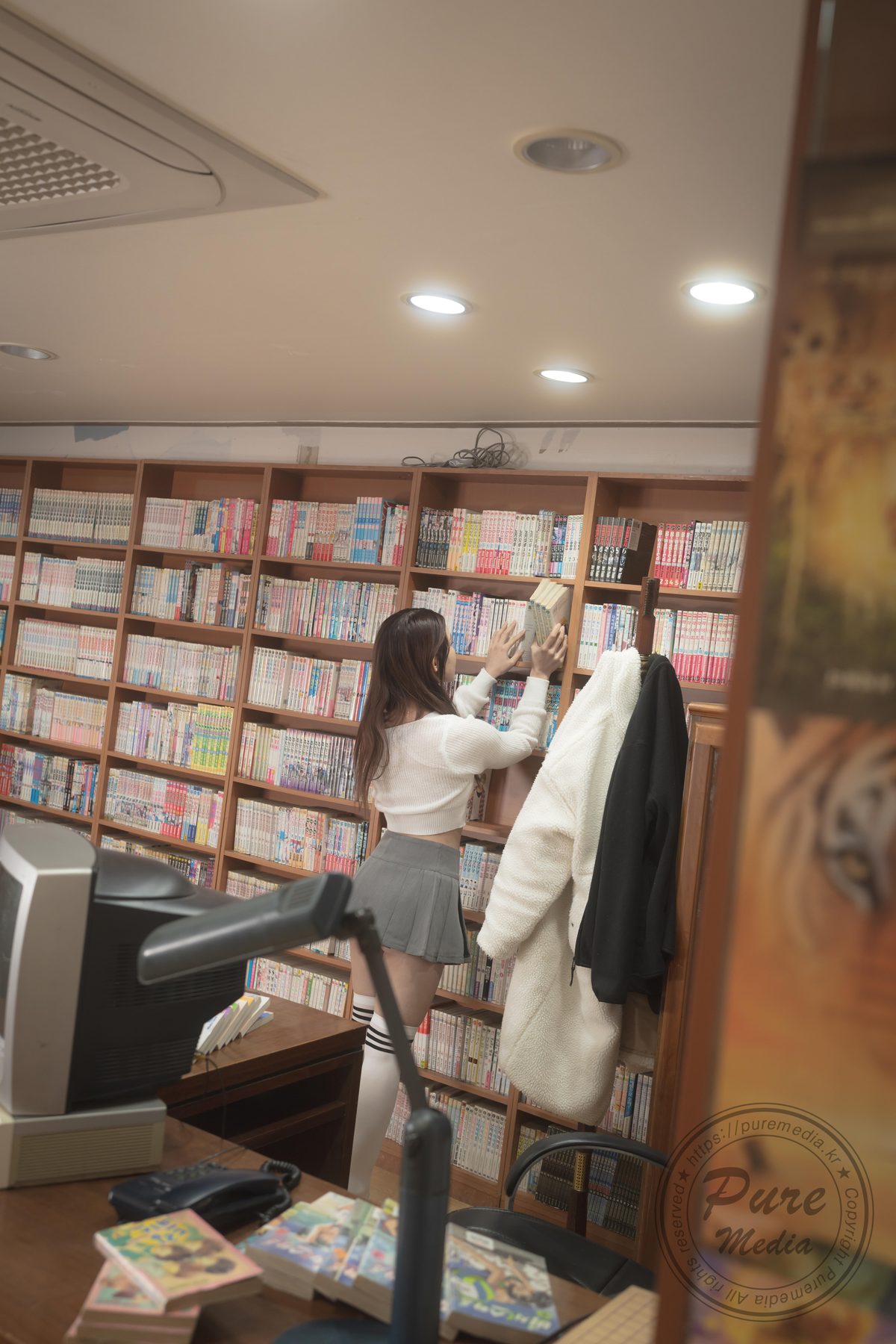 PureMedia Vol.273 Yeha 예하 – Dreaming With Library Girl A