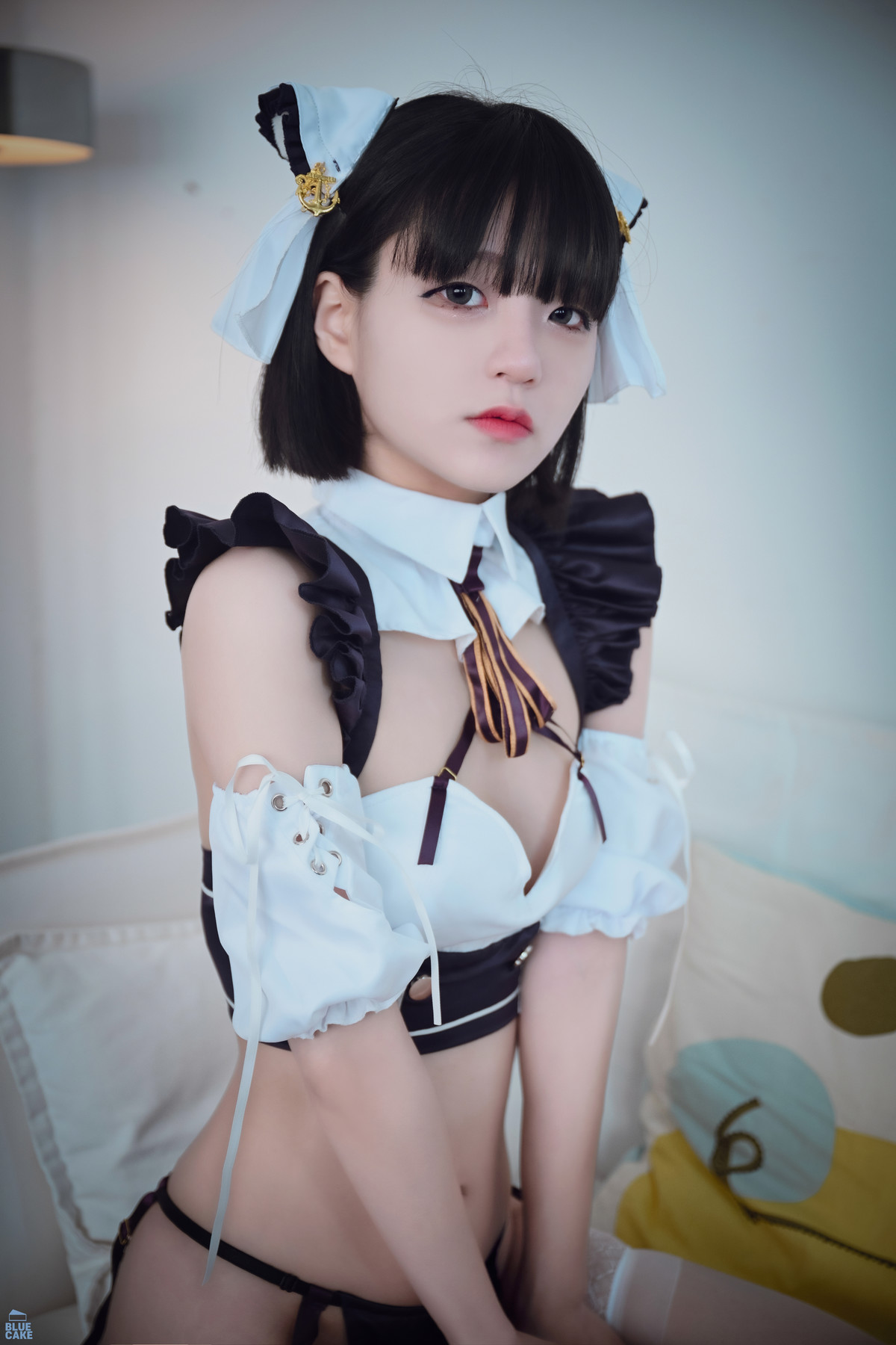 Jeong Jenny 정제니, [BLUECAKE] Maid Cosplay Set.01 [42P]