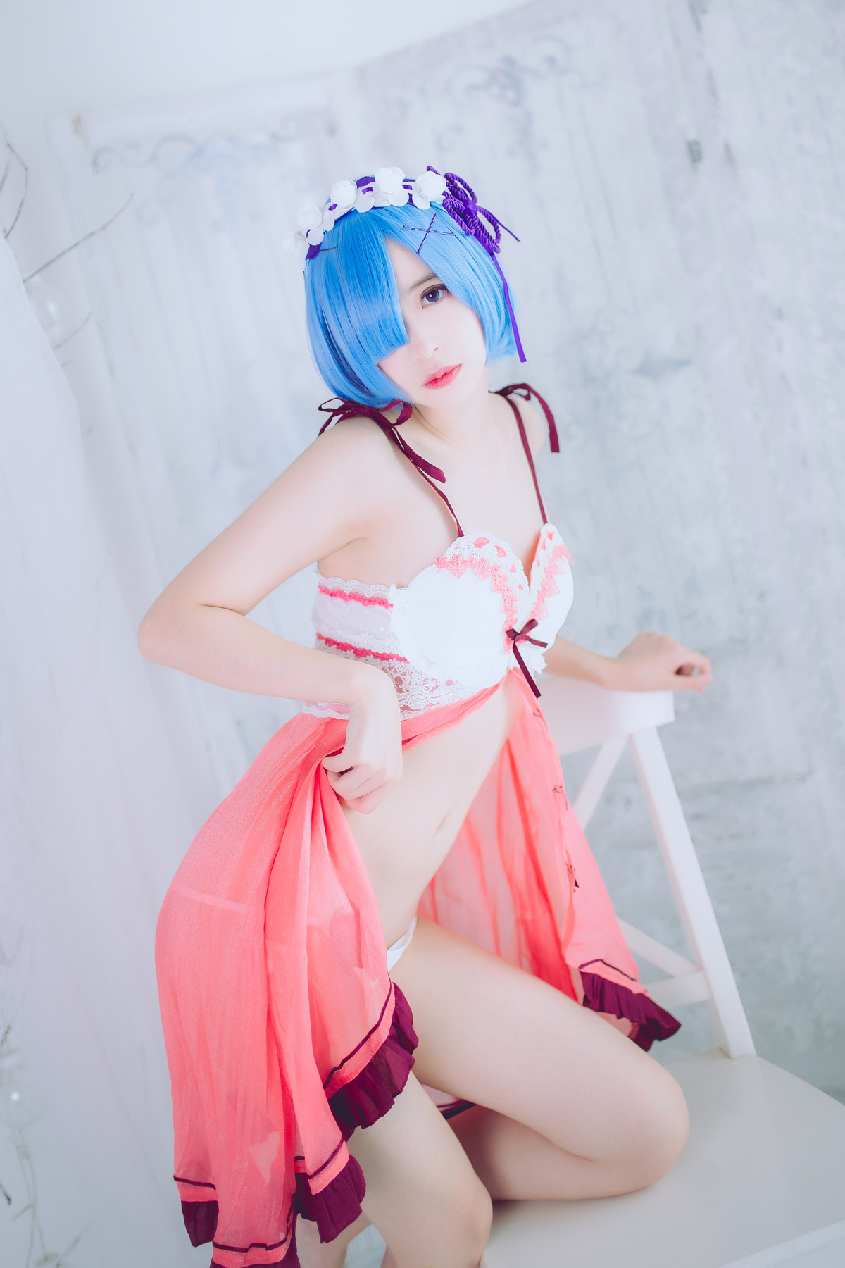 Cosplay 疯猫ss 蕾姆 [42P]