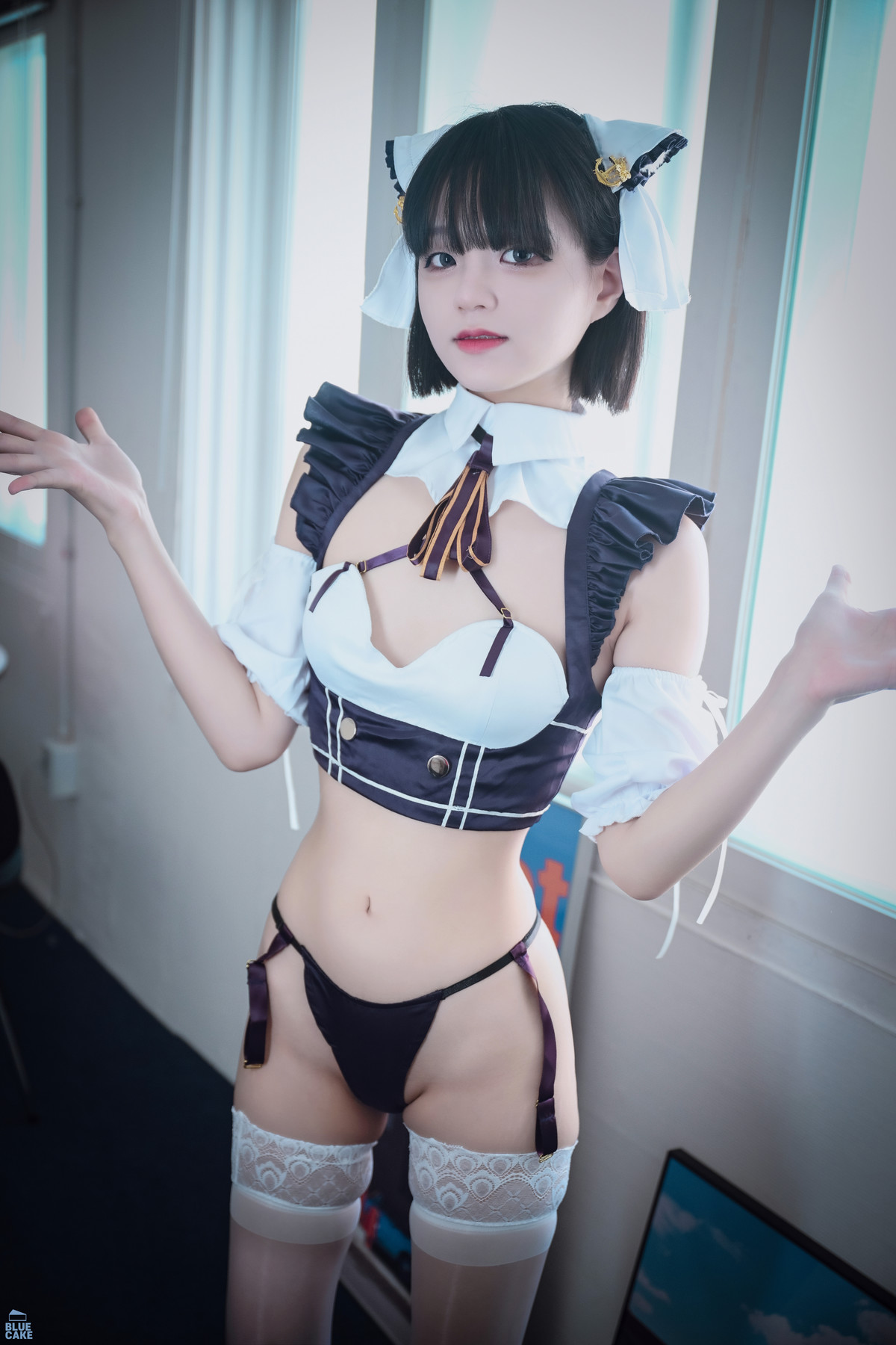 Jeong Jenny 정제니, [BLUECAKE] Maid Cosplay Set.01 [42P]