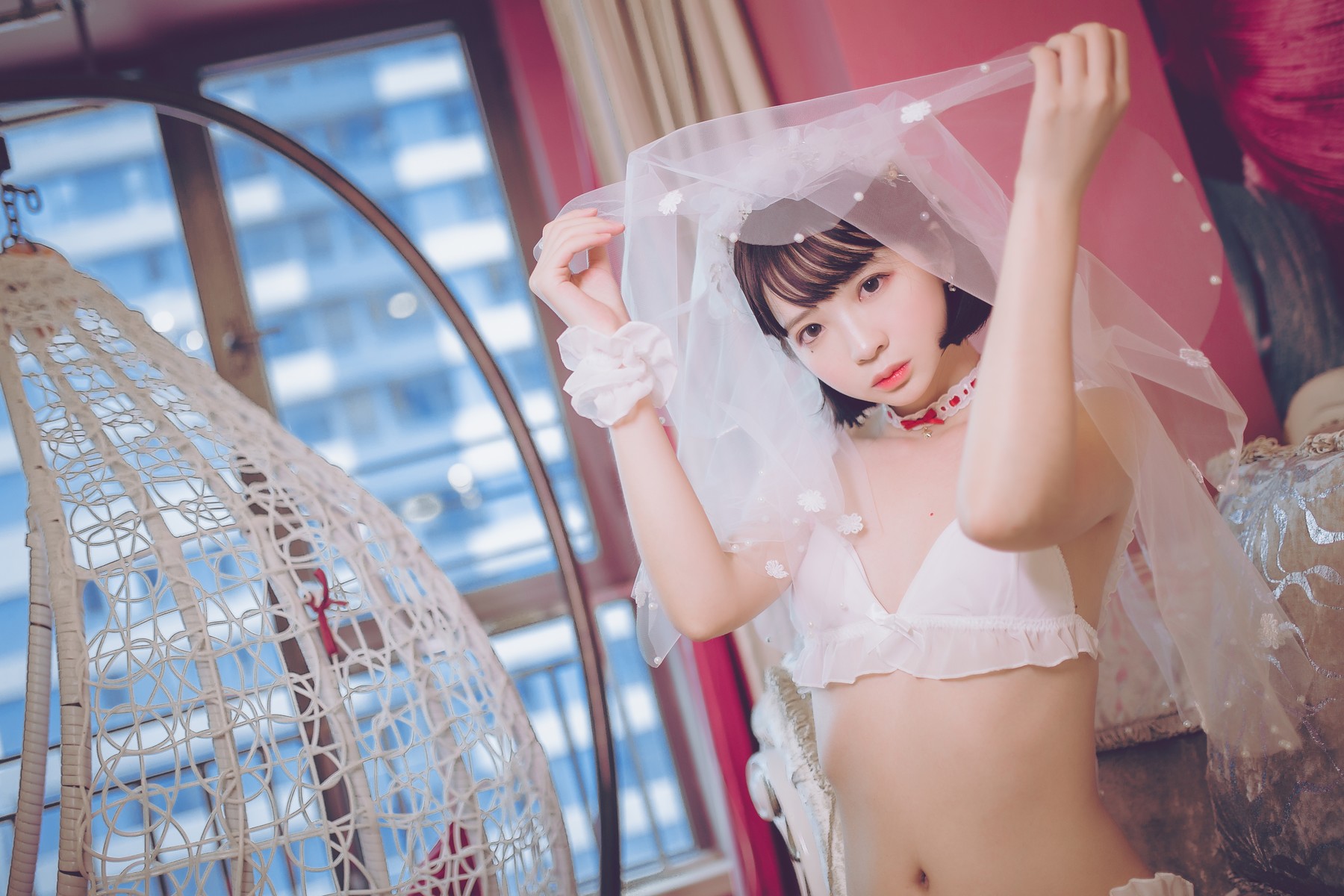 Cosplay 疯猫ss 梦中的婚礼 [49P]