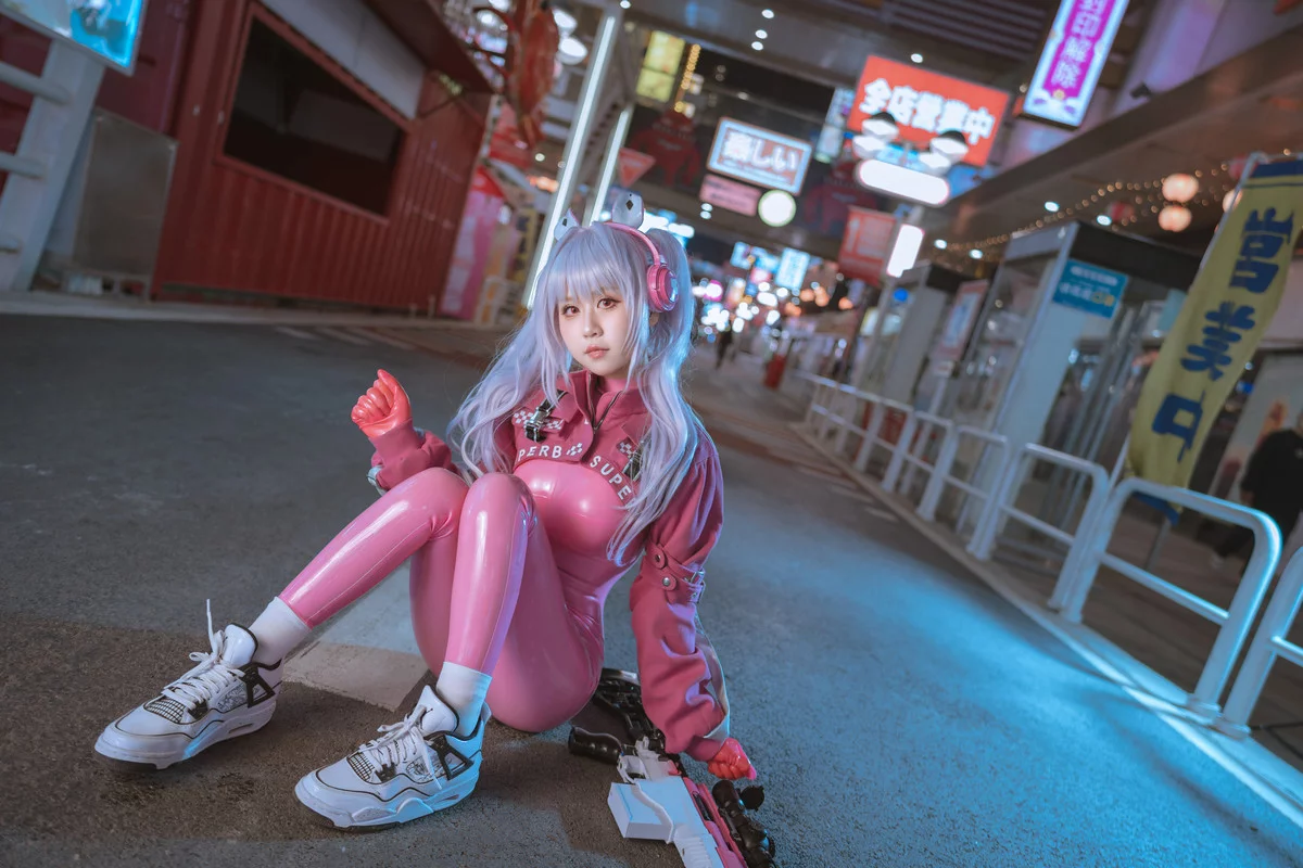 阳光美少女萌芽儿o0爱丽丝主题户外性感粉红连体衣紧身秀凹凸身材撩人诱惑写真 [108P]