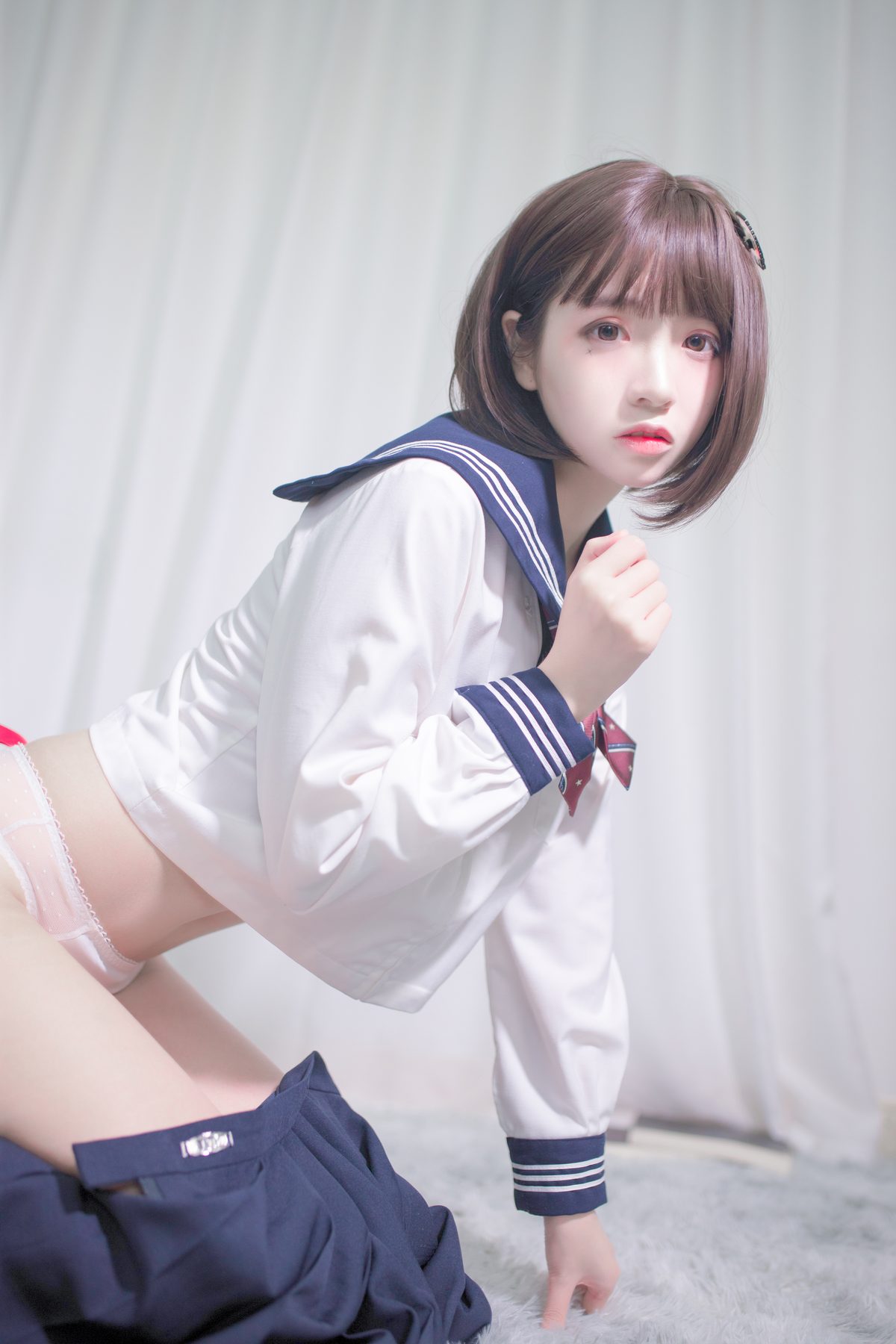 Coser@疯猫ss – 居家JK