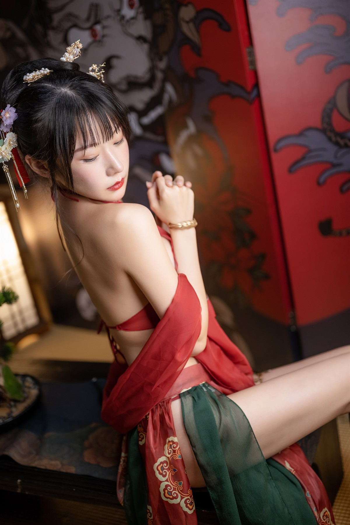 Cosplay 香草喵露露 春节贺图 [61P]