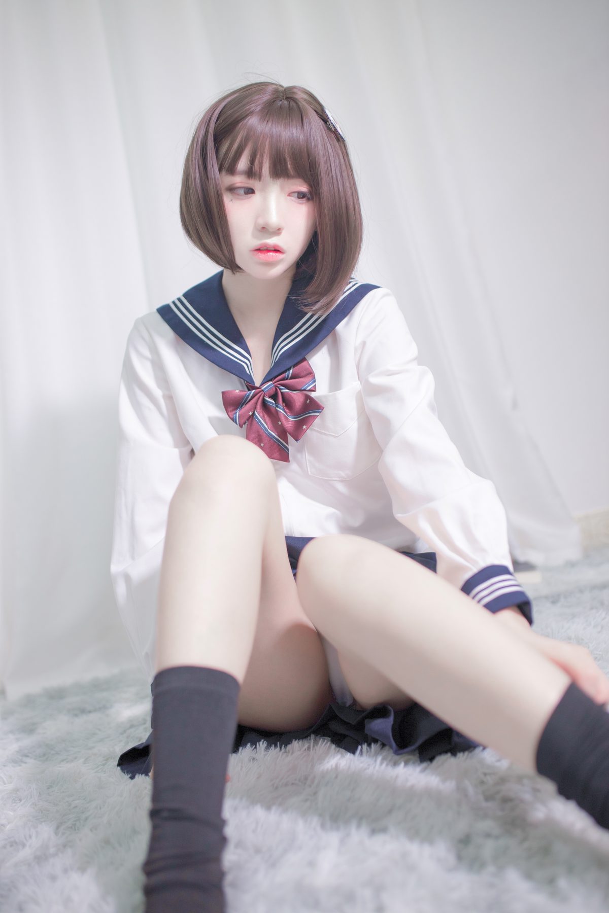 Coser@疯猫ss – 居家JK