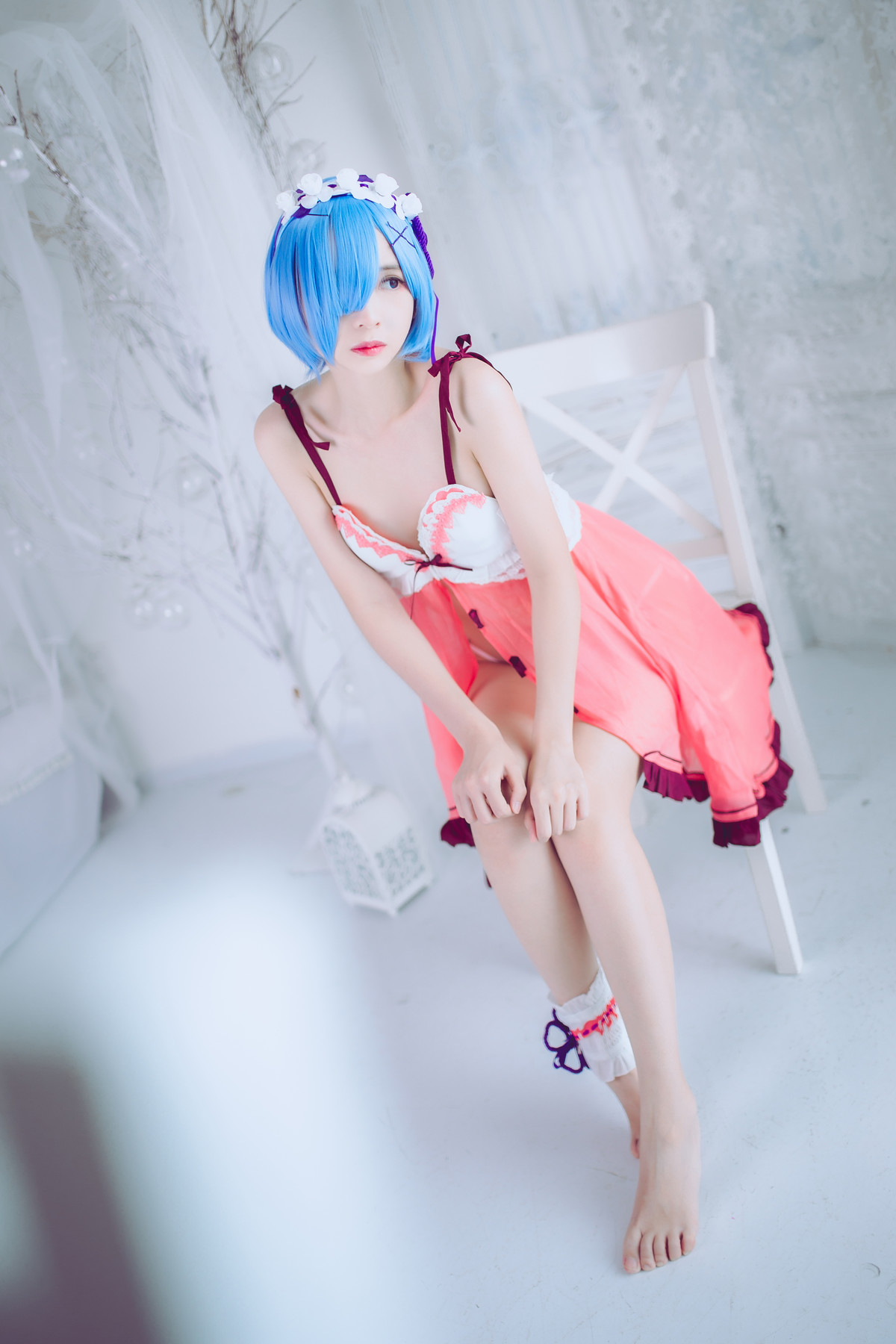 Cosplay 疯猫ss 蕾姆 [42P]