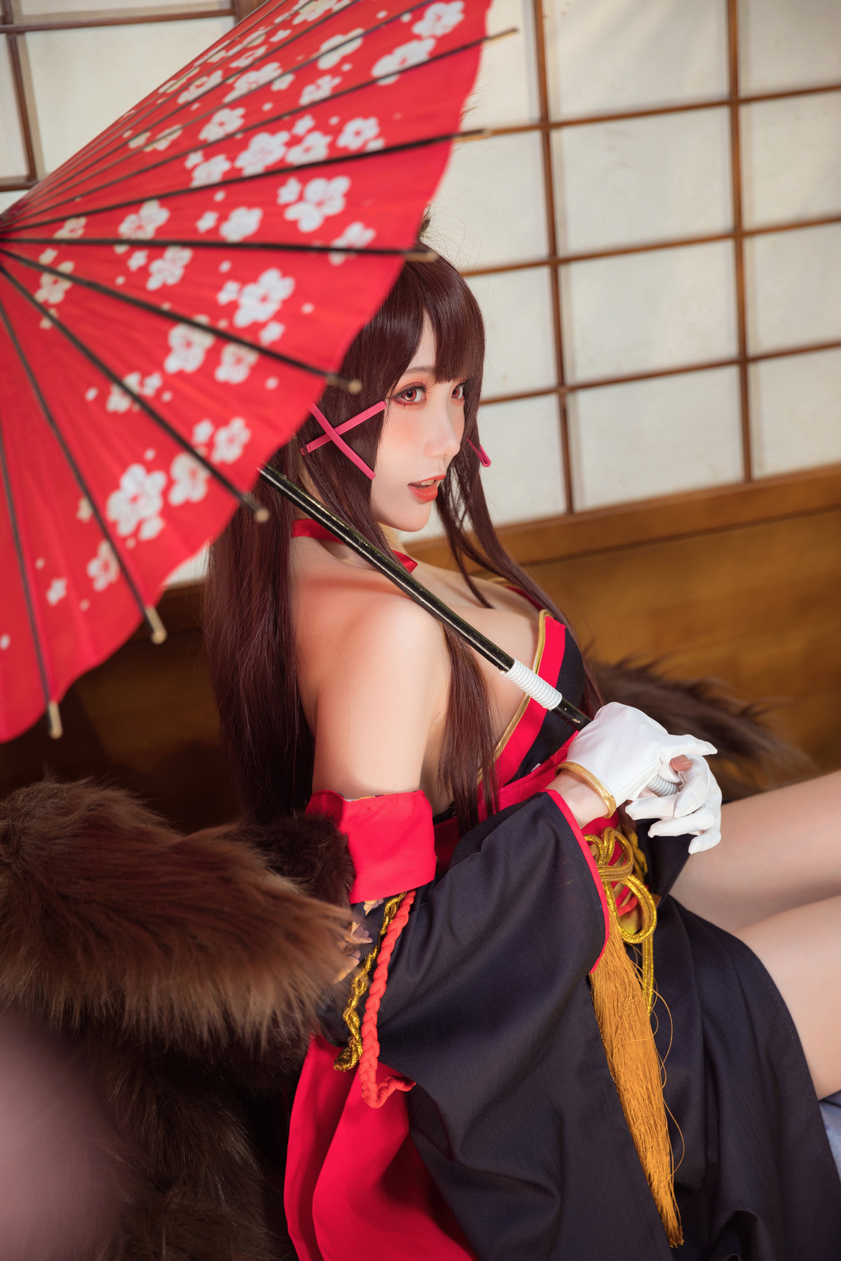 Cosplay 瓜希酱 赤城 Akagi [32P]