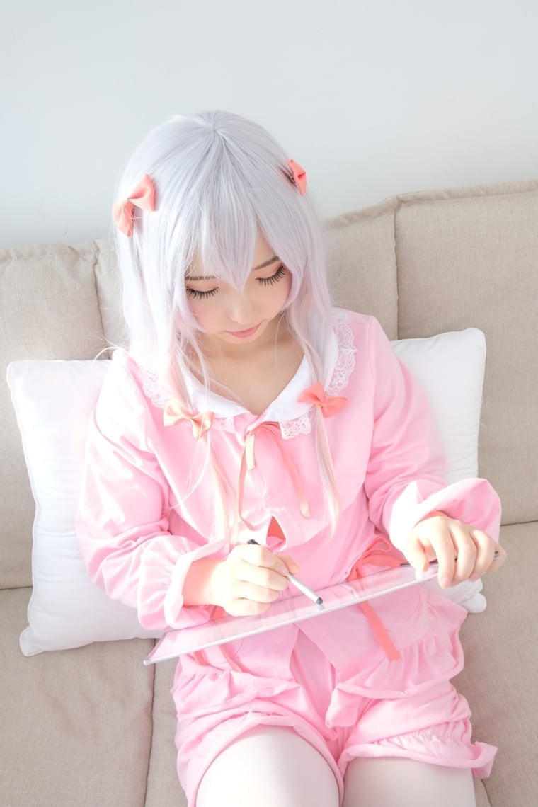 Izumi Sagiri Cosplay 森萝财团 Loli girl cosplay very cute girl [81P]