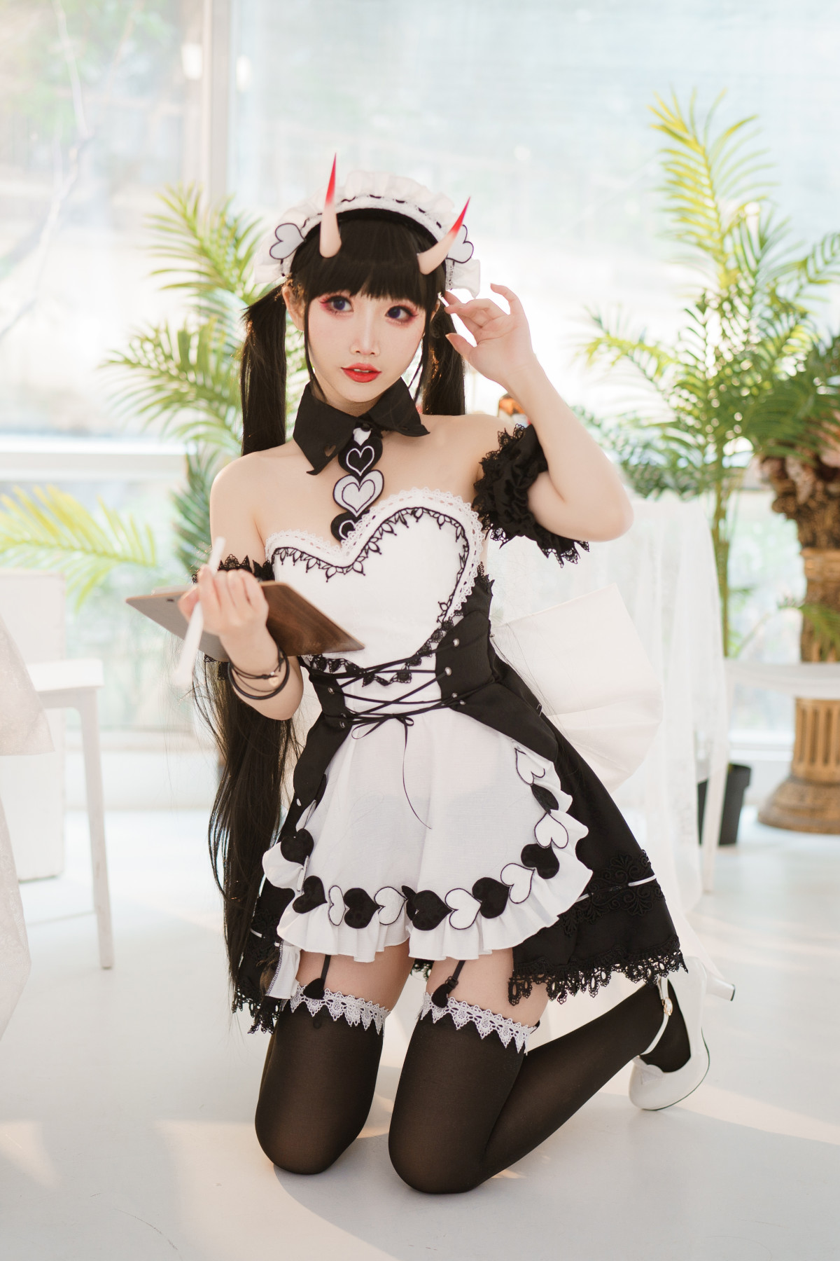 Cosplay 面饼仙儿 能代女仆 Maid [31P]