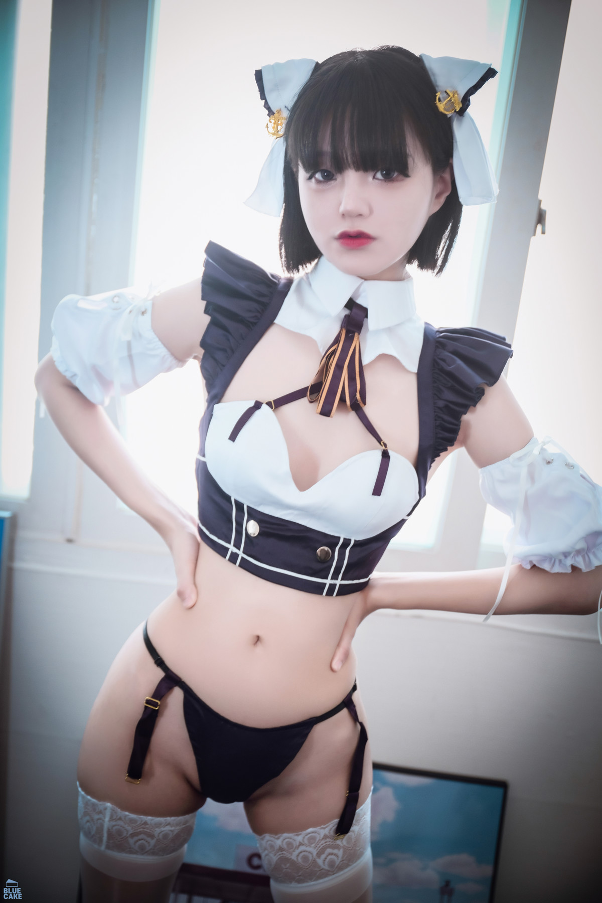 Jeong Jenny 정제니, [BLUECAKE] Maid Cosplay Set.01 [42P]