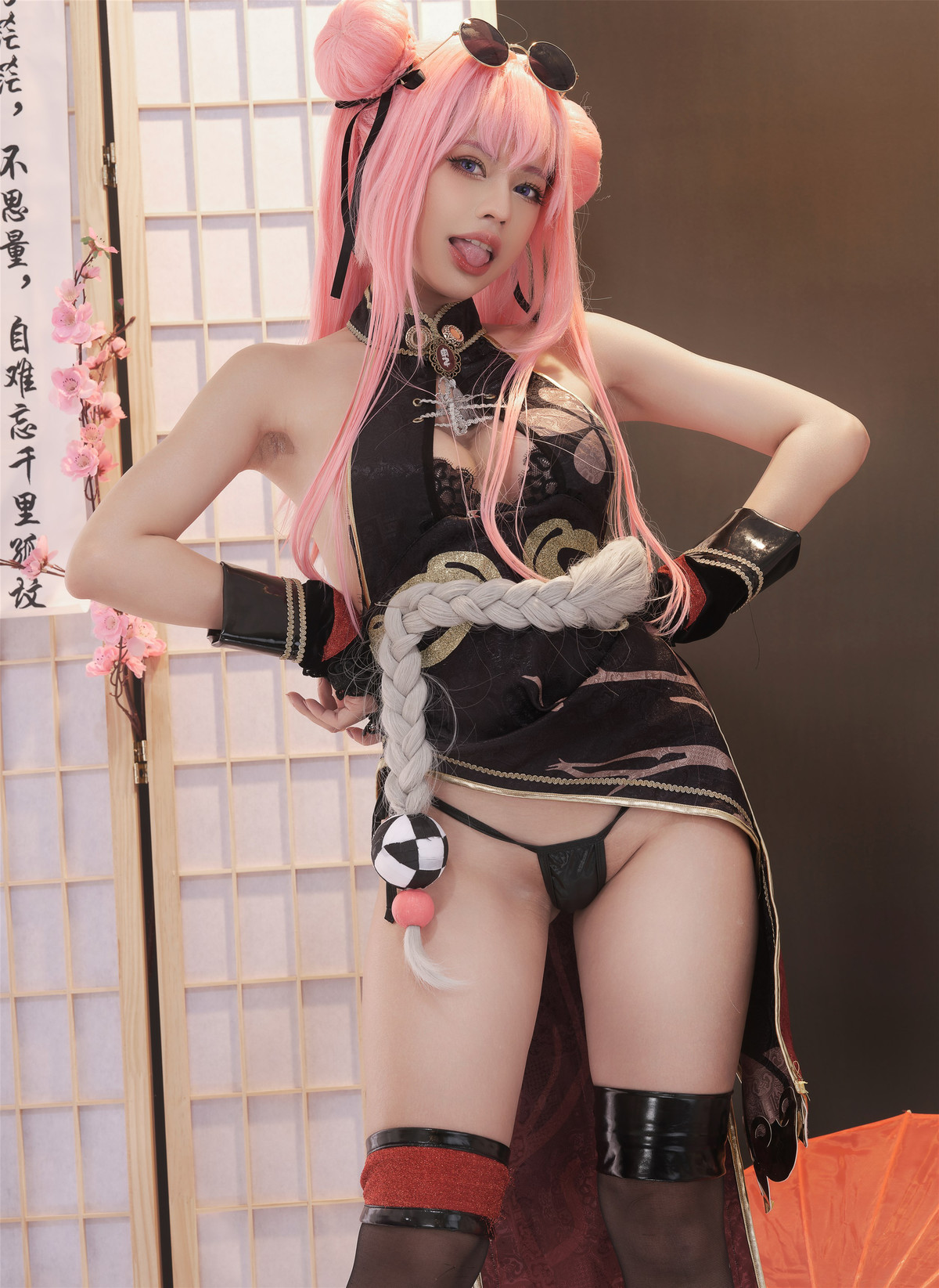 Cosplay PingPing平平 Bremerton KungFu Qipao [34P]