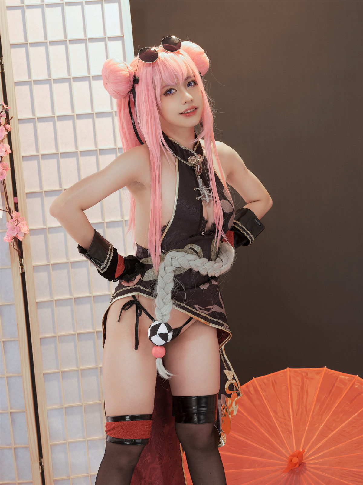 Cosplay PingPing平平 Bremerton KungFu Qipao [34P]