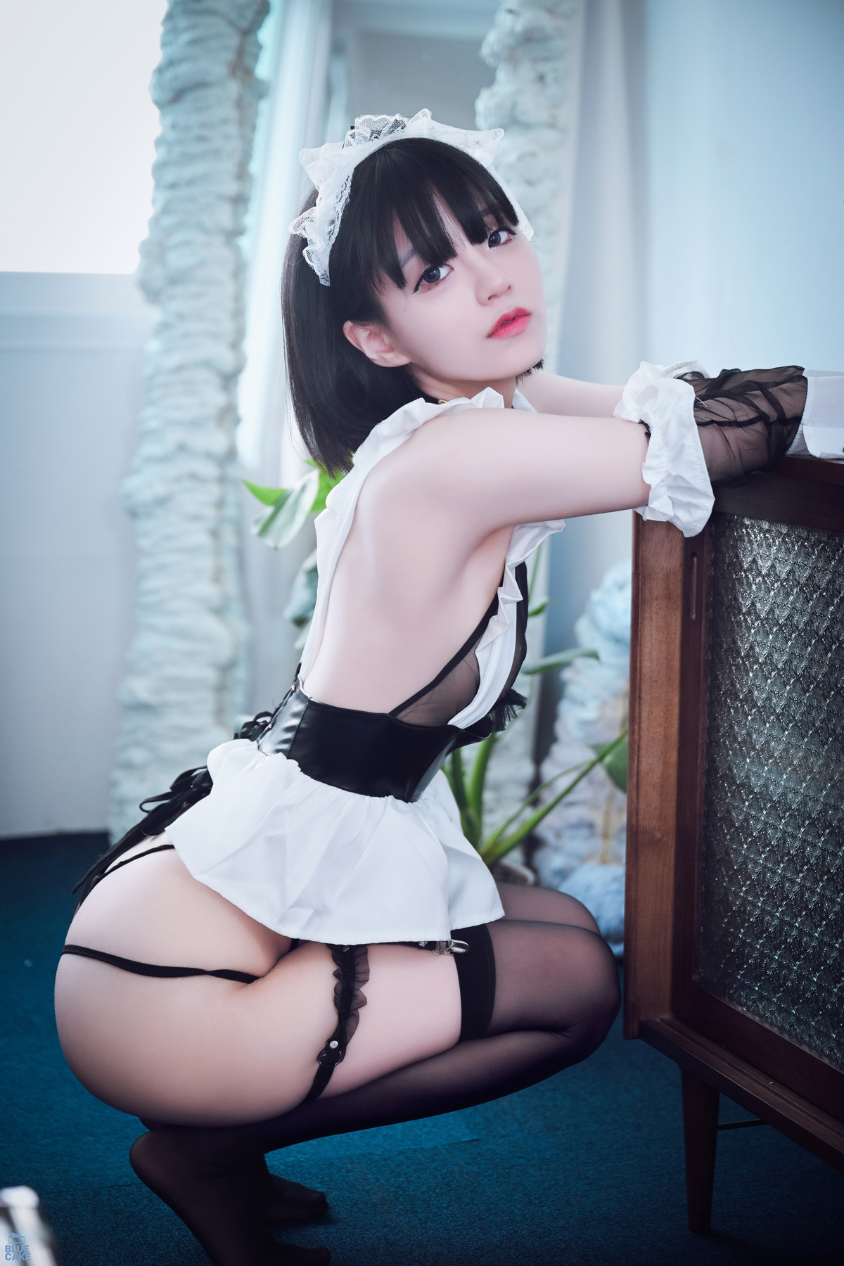 Jeong Jenny 정제니, [BLUECAKE] Maid Cosplay Set.02 [42P]