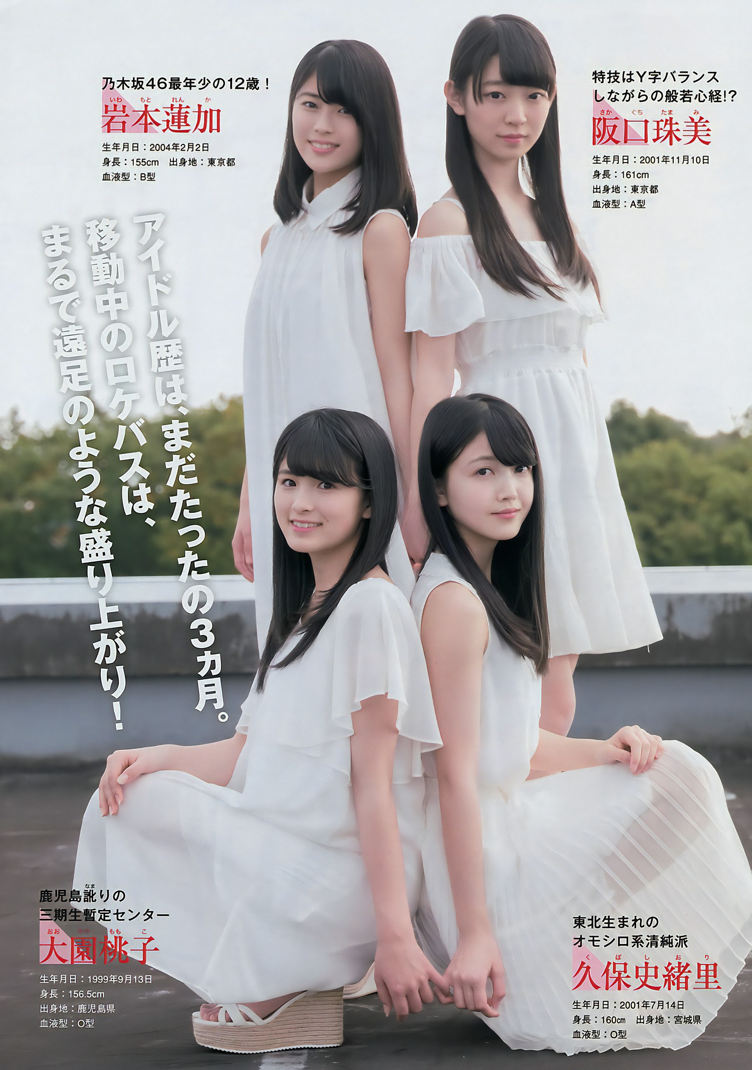 Nogizaka46 乃木坂46, Young Magazine 2017 No.03 (ヤングマガジン 2017年3号)