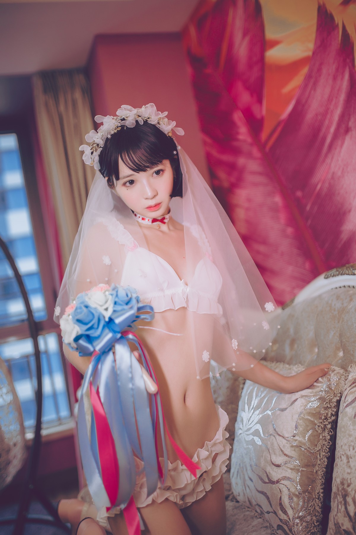 Cosplay 疯猫ss 梦中的婚礼 [49P]