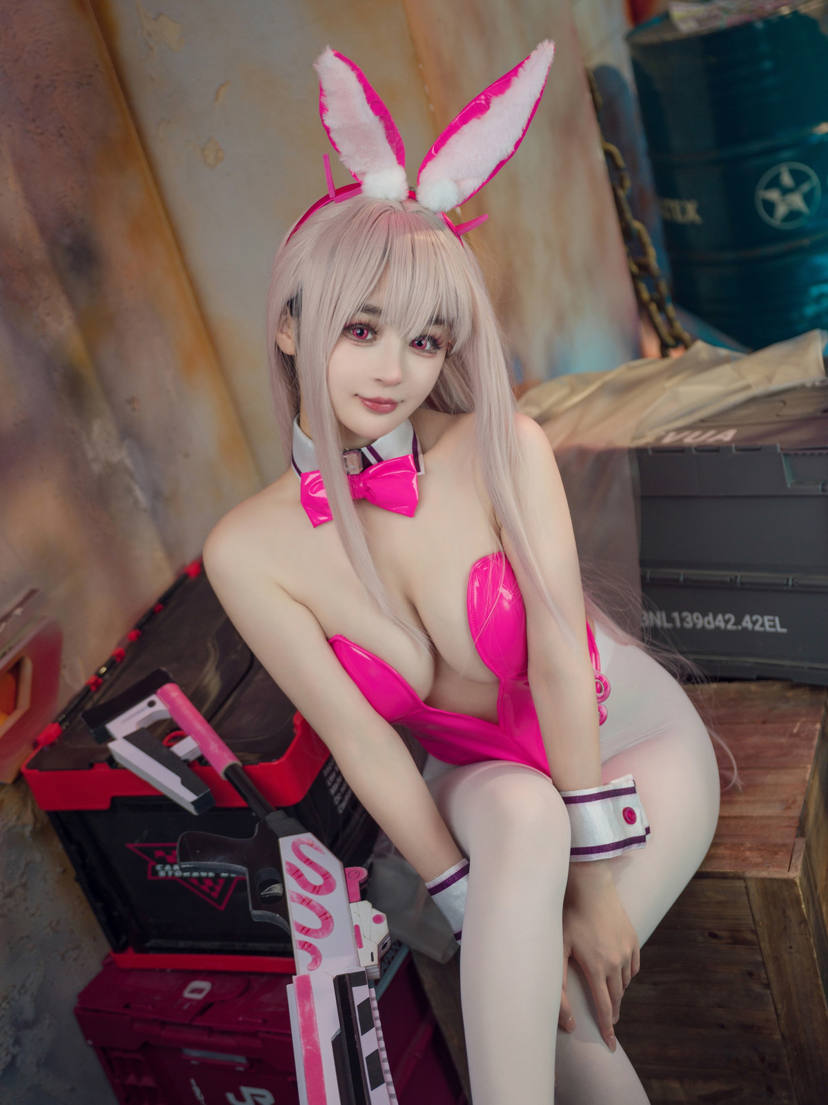 Cosplay 桜井宁宁 Viper Bunny 毒蛇兔女郎 [56P]