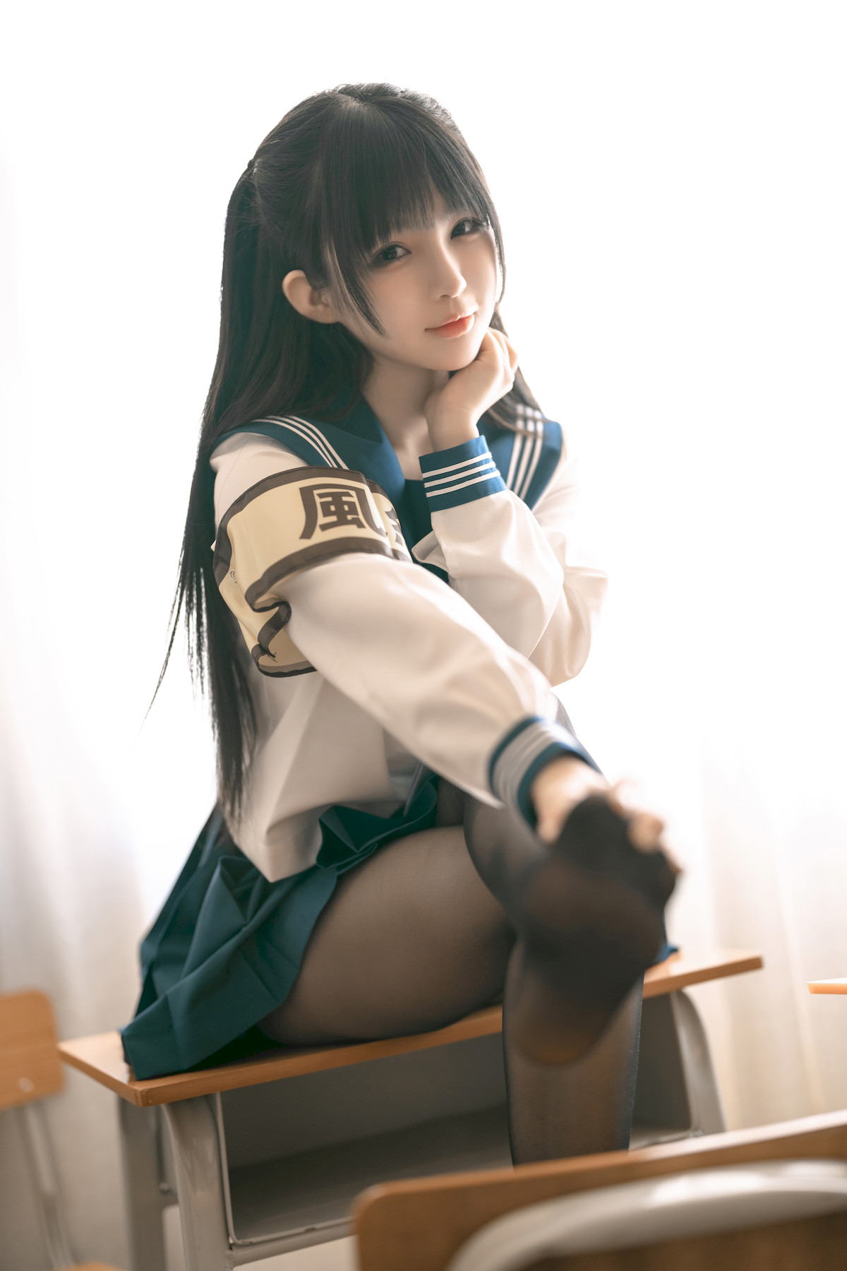 桜井宁宁 Cosplay 风纪委员 [98P]