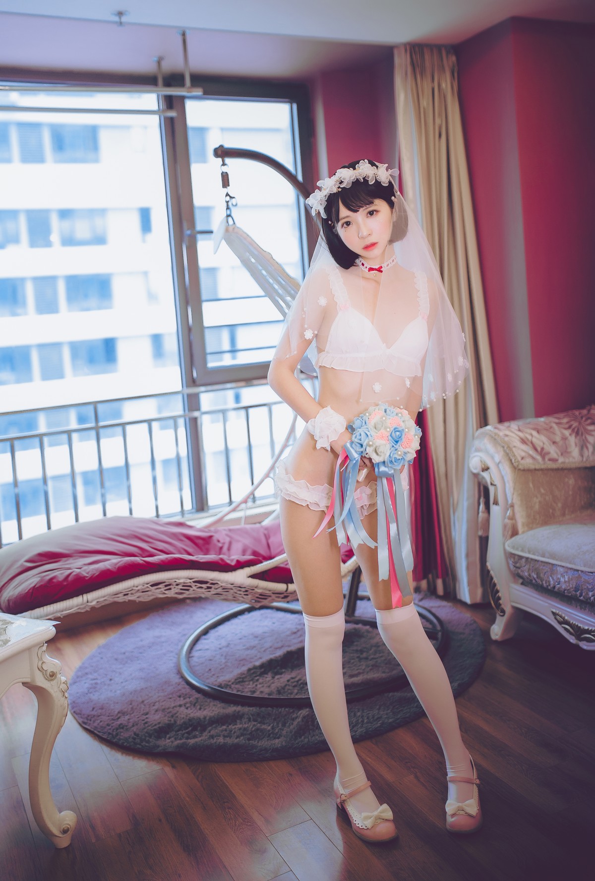 Cosplay 疯猫ss 梦中的婚礼 [49P]