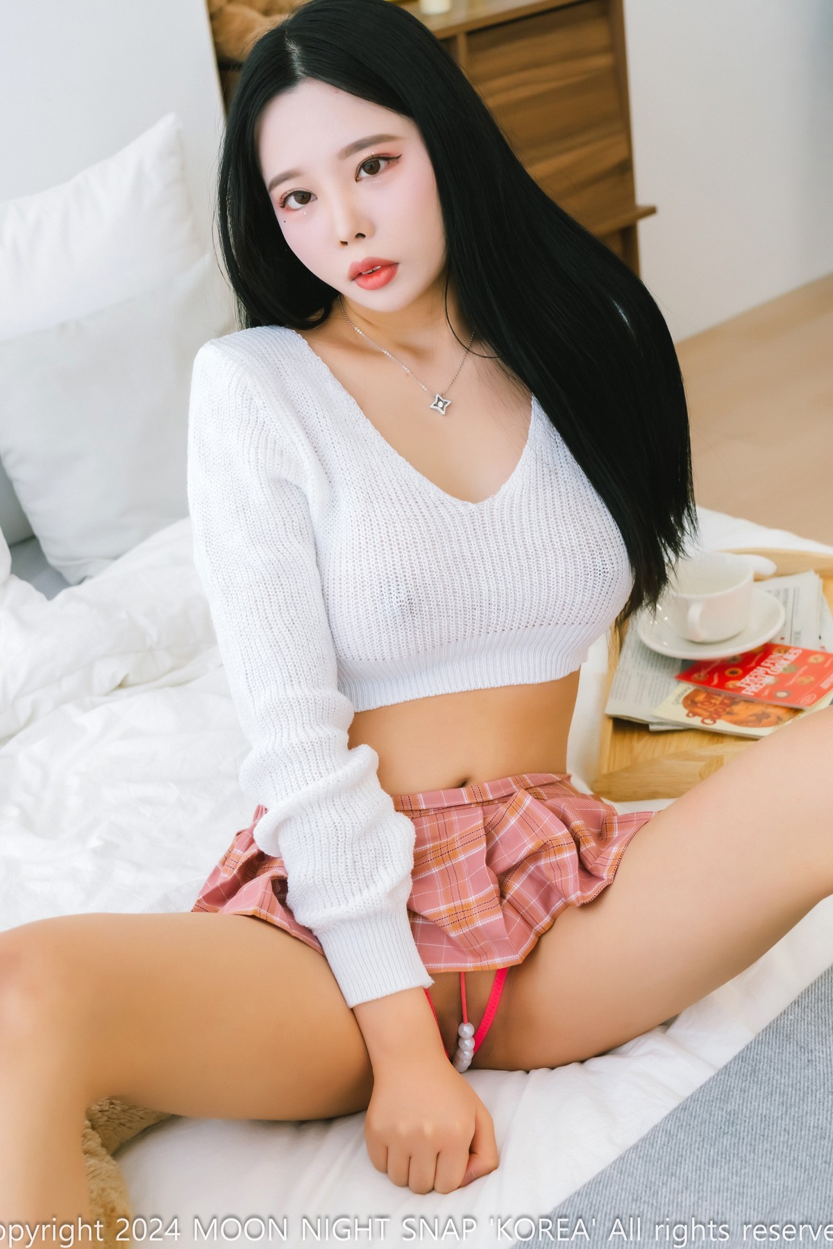 Yoo-ah 유아, [Moon Night Snap] She has a delicious top Set.01 [70P]