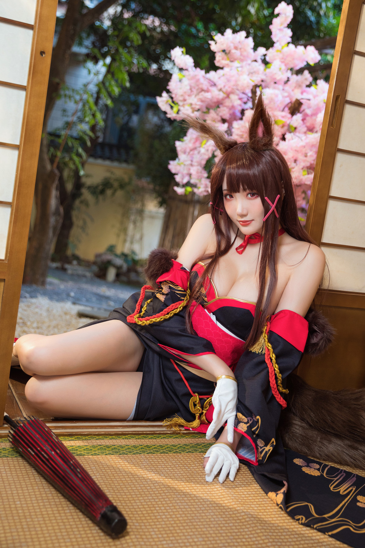 Cosplay 瓜希酱 赤城 Akagi [32P]