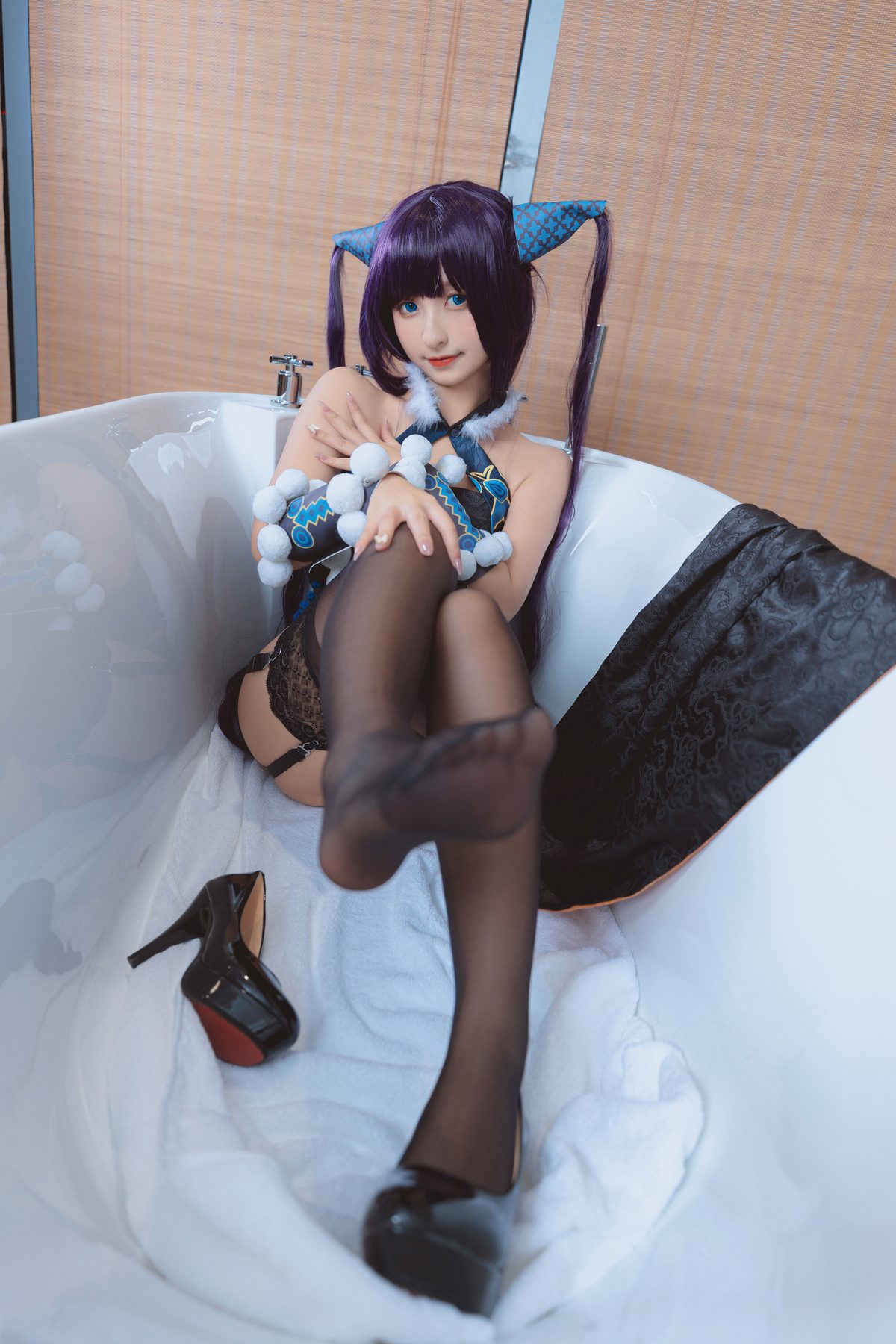 Coser@神楽坂真冬 Vol.062 绝对企画-FGO杨贵妃&企鹅莉莉丝 極楽の氷 B