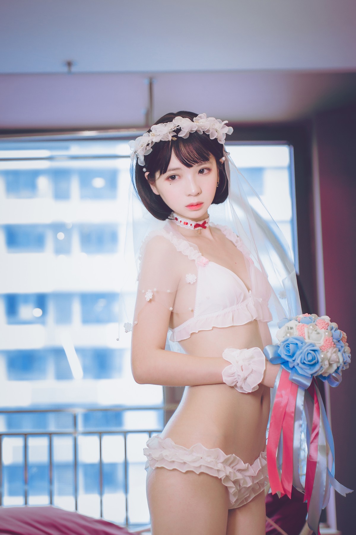 Cosplay 疯猫ss 梦中的婚礼 [49P]