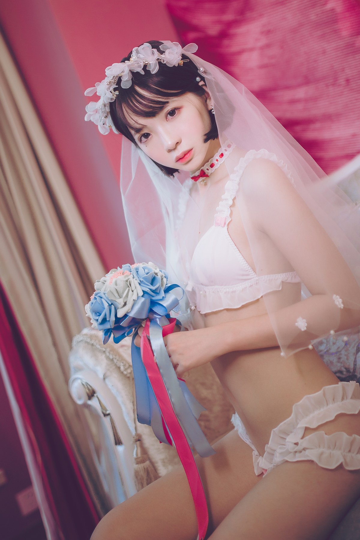 Cosplay 疯猫ss 梦中的婚礼 [49P]