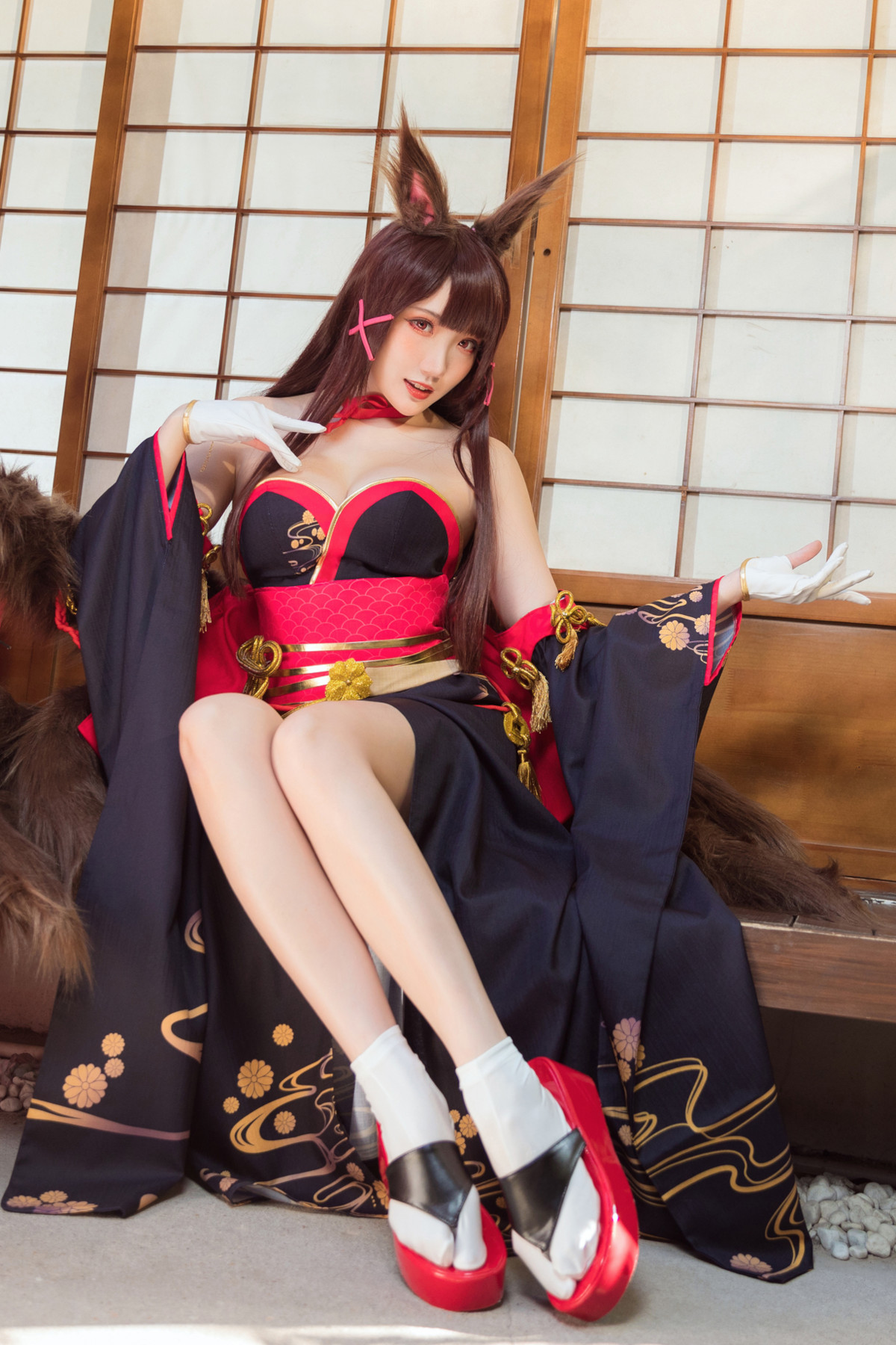 Cosplay 瓜希酱 赤城 Akagi [32P]