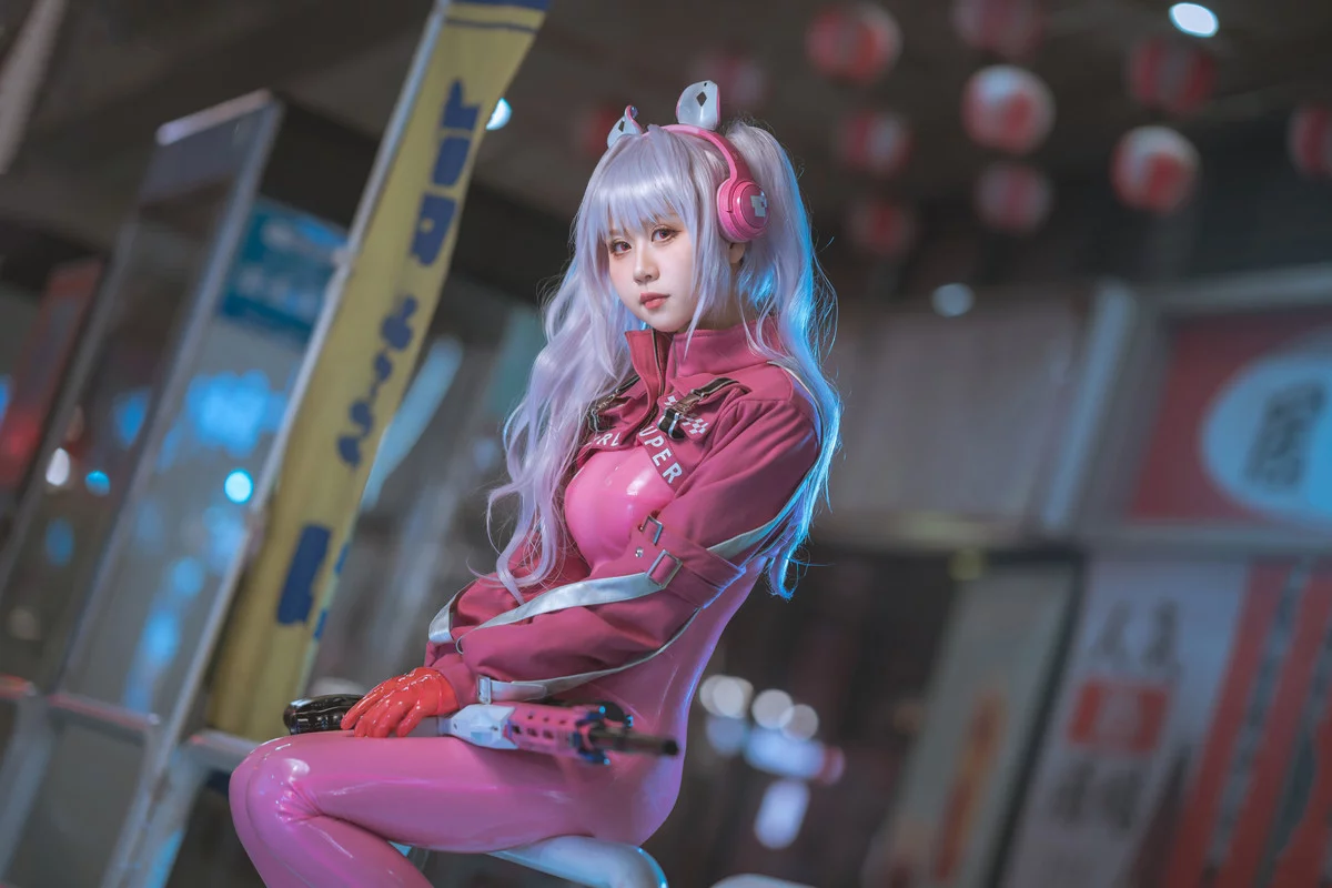 阳光美少女萌芽儿o0爱丽丝主题户外性感粉红连体衣紧身秀凹凸身材撩人诱惑写真 [108P]
