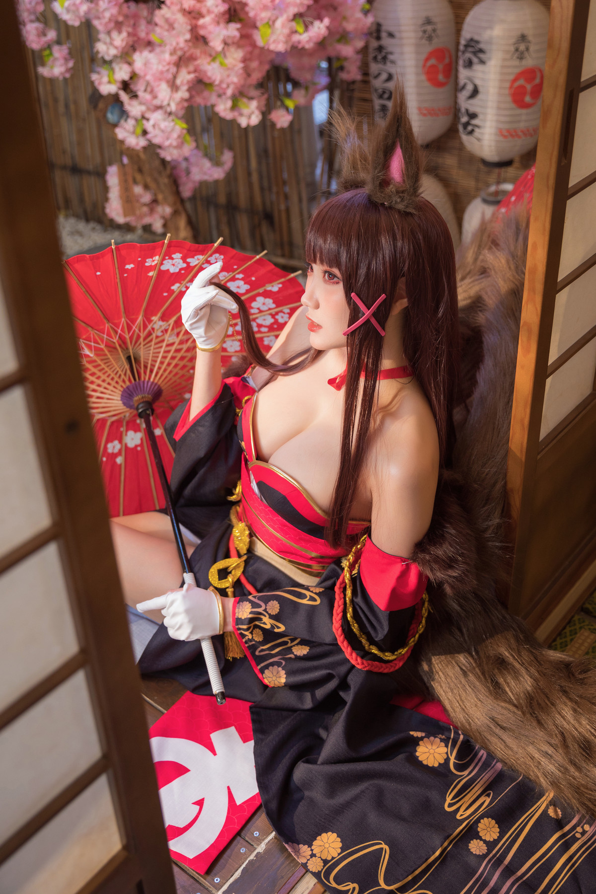 Cosplay 瓜希酱 赤城 Akagi [32P]