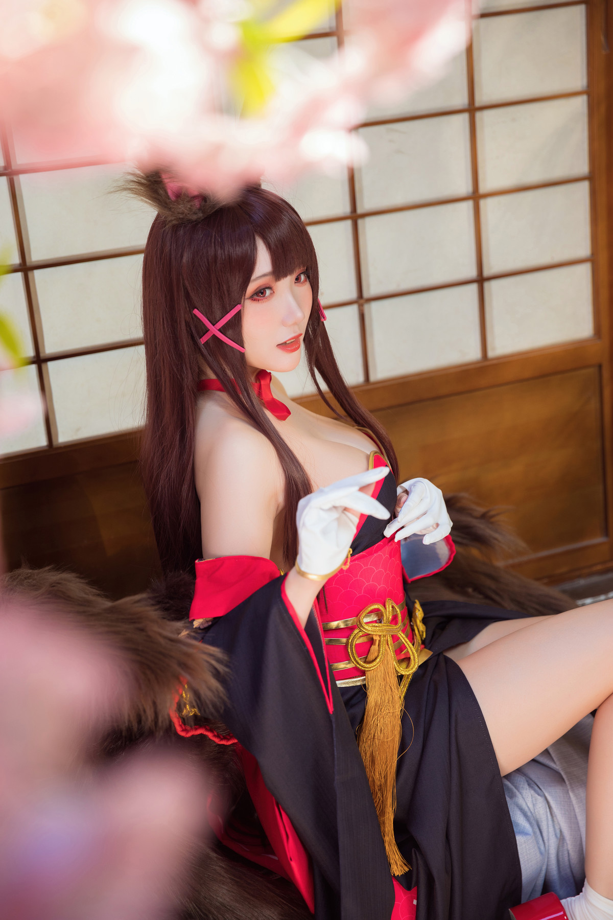 Cosplay 瓜希酱 赤城 Akagi [32P]