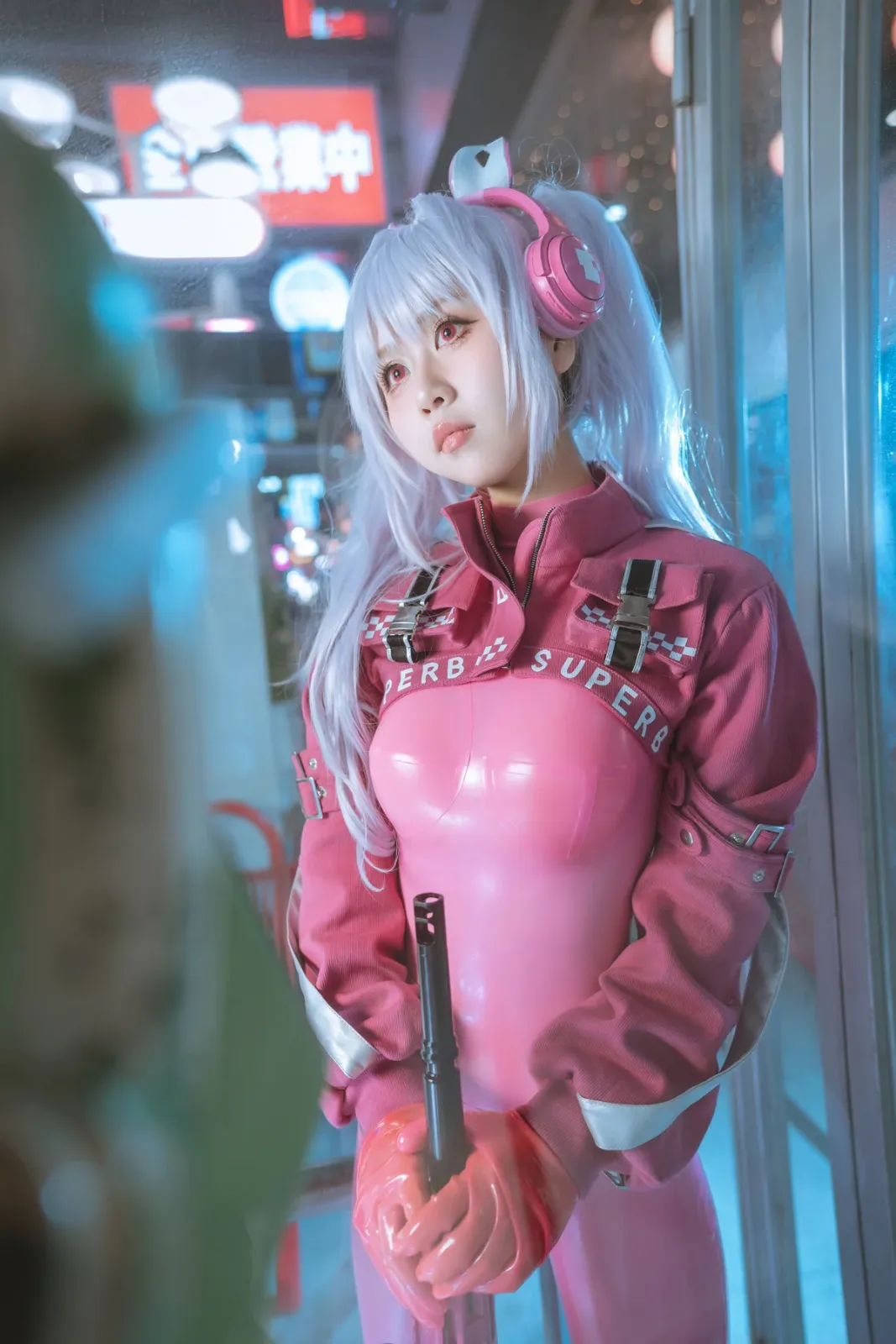 阳光美少女萌芽儿o0爱丽丝主题户外性感粉红连体衣紧身秀凹凸身材撩人诱惑写真 [108P]